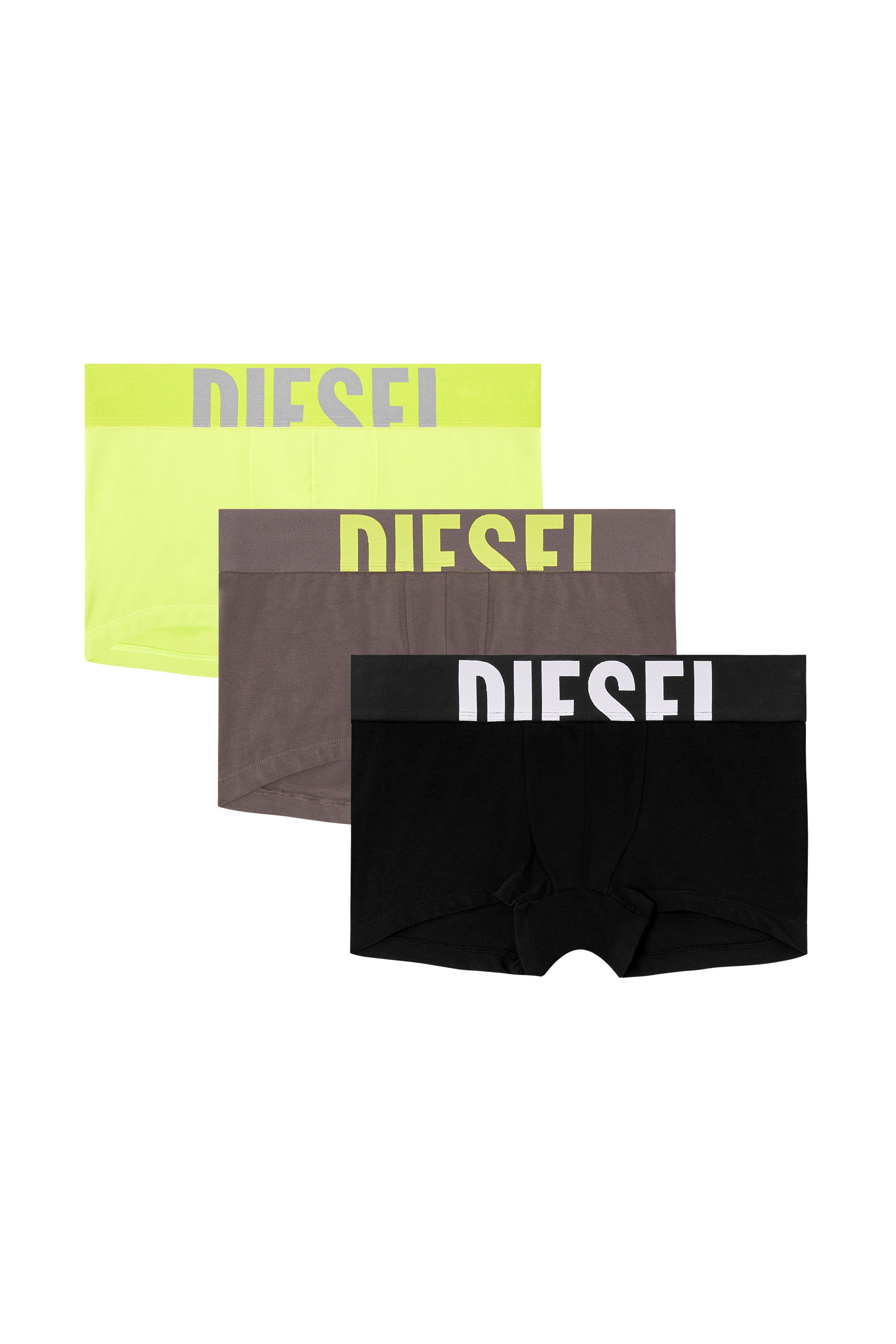 Diesel - UMBX-DAMIENTHREEPACK-5.5EL, Set di tre boxer in cotone stretch Uomo in Multicolor - 1