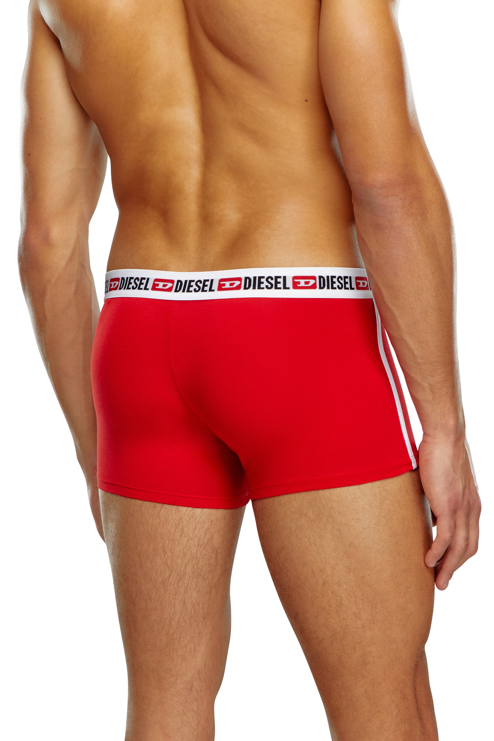 Diesel - UMBX-SHAWNTWOPACK BOXERS, Blu/Rosso - Image 2