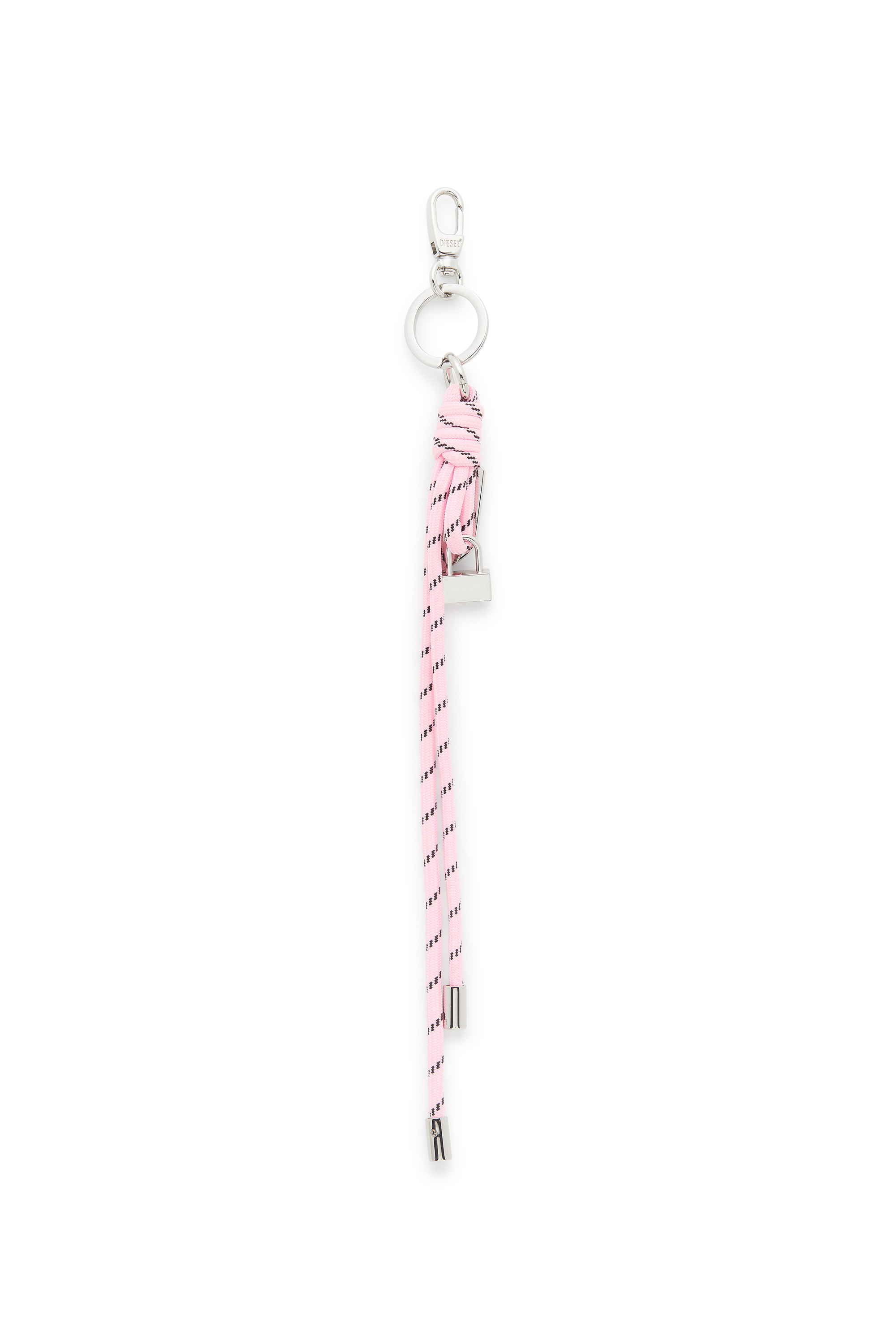 Diesel - ROPE II, Charm in metallo e denim con pendente Diesel Unisex in Rosa - 2