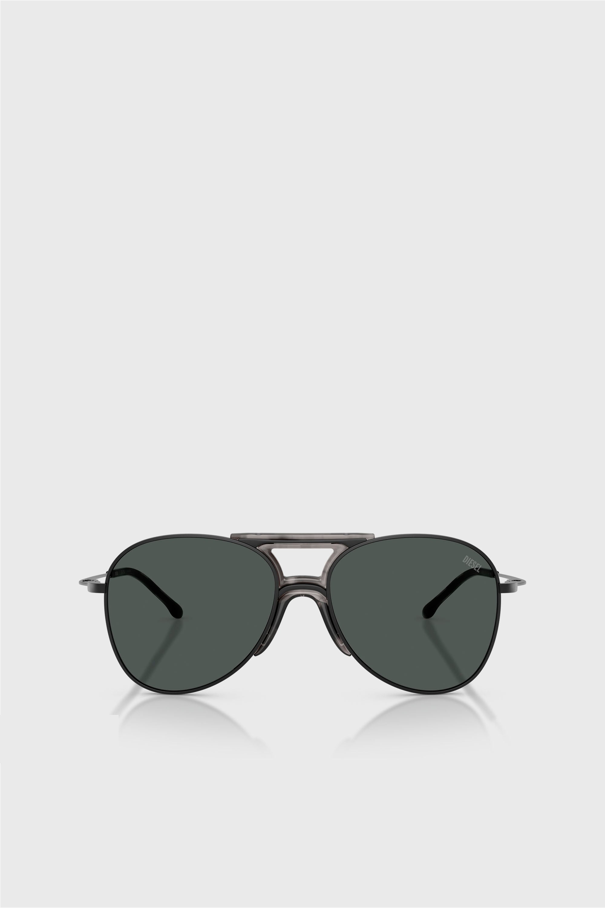 Diesel - 0DL1022T, Occhiali da sole pilot Unisex in Nero - 1