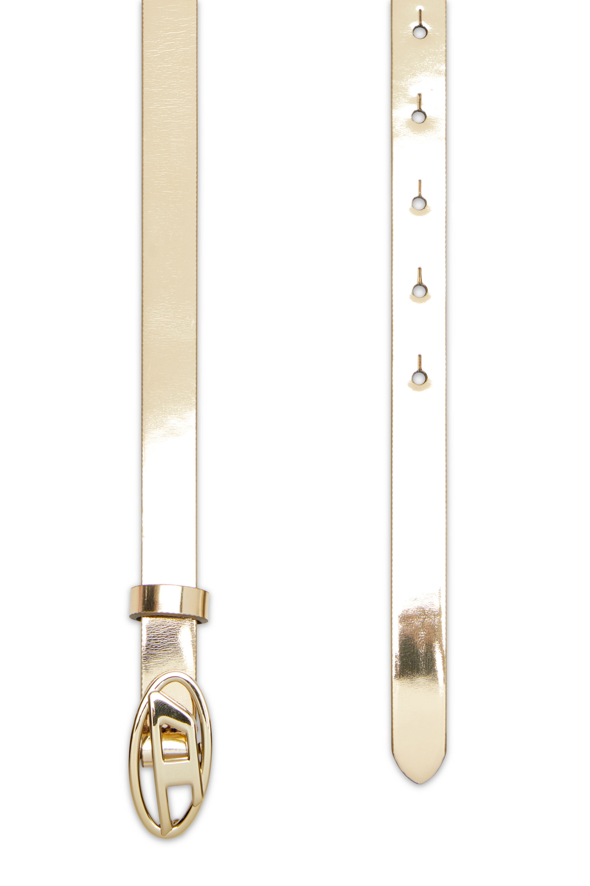 Diesel - B-1DR 15, Cintura 1,5 cm metallizzata effetto specchio Donna in ToBeDefined - 2