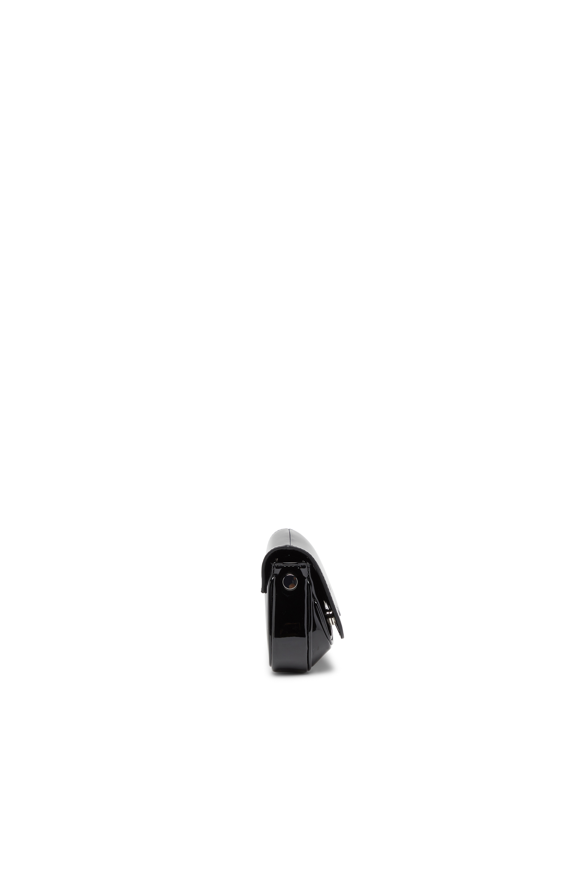 Diesel - PLAY CROSSBODY XS, Play-Crossbody piccola in PU lucido Donna in Nero - 4