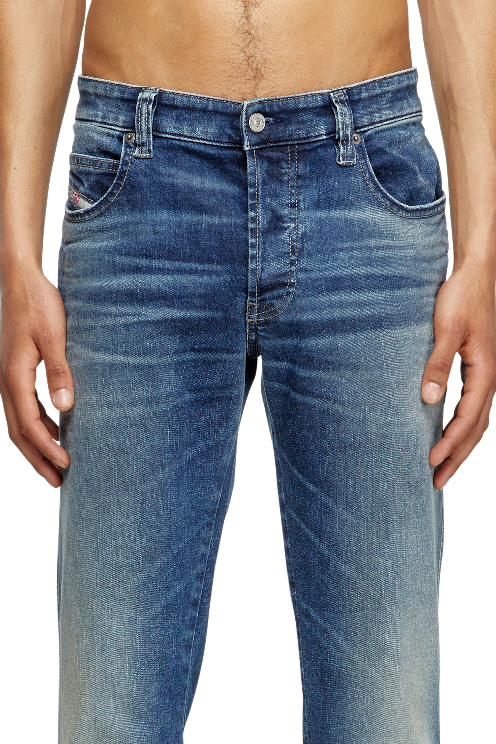 Slim Jeans 1993 D-Vyl 0DBEE, Blu medio Diesel - Slim Jeans 1993 D-Vyl 0DBEE Uomo, Blu medio - Image 5
