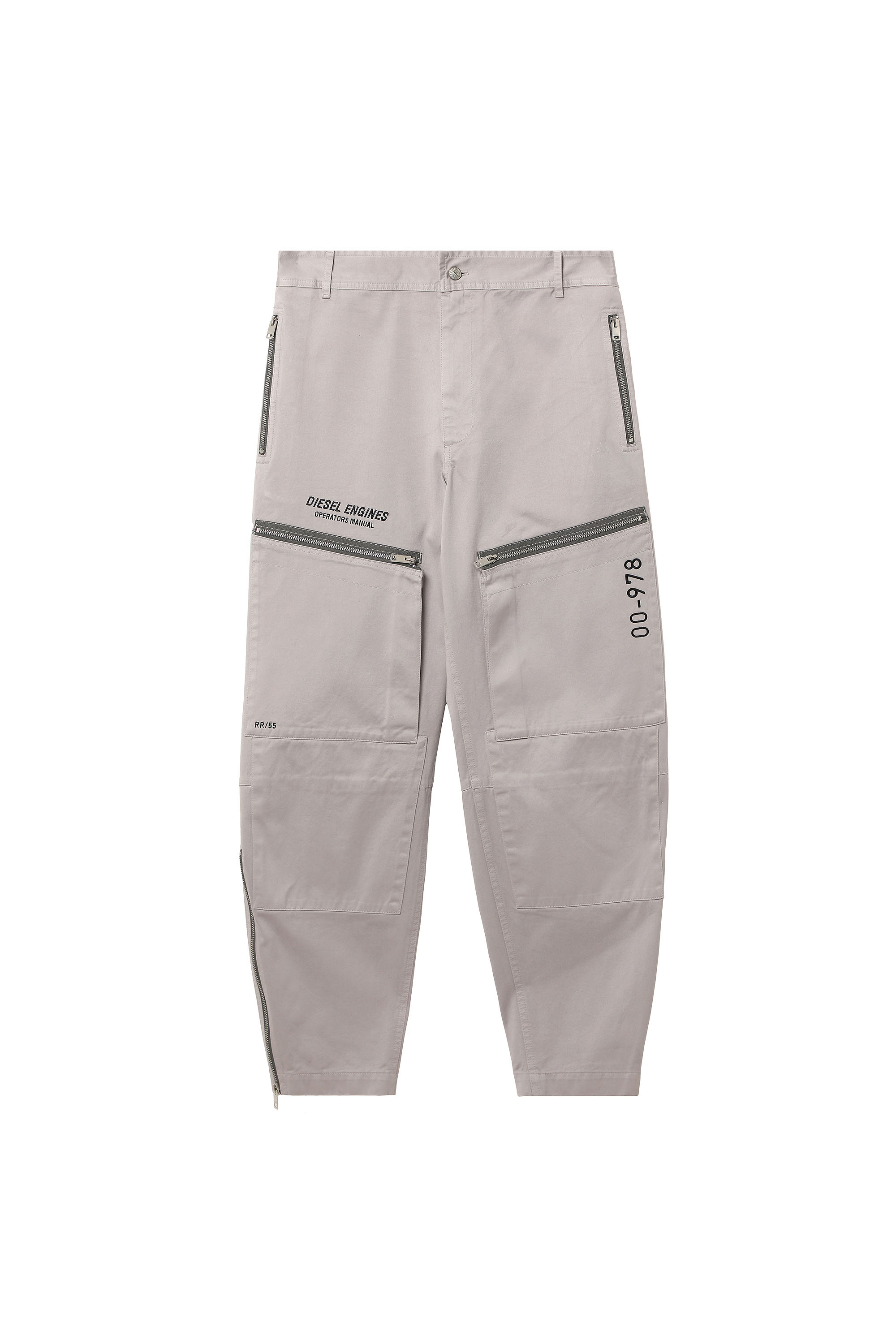 P-AMBRIDGE-A, Grigio Chiaro - Pantaloni