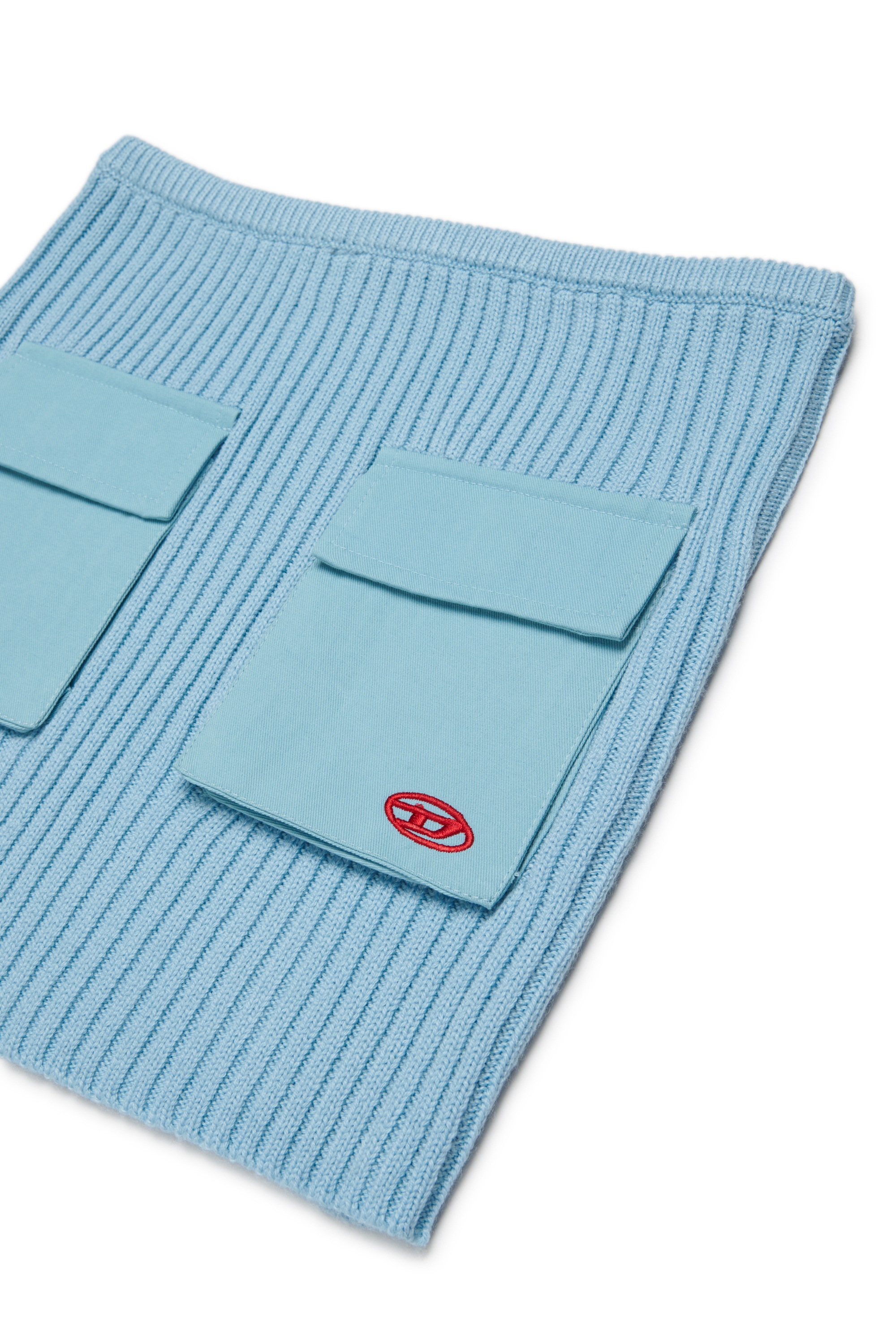 Diesel - GAMMY, Minigonna a costine con utility pockets Donna in Blu - 3