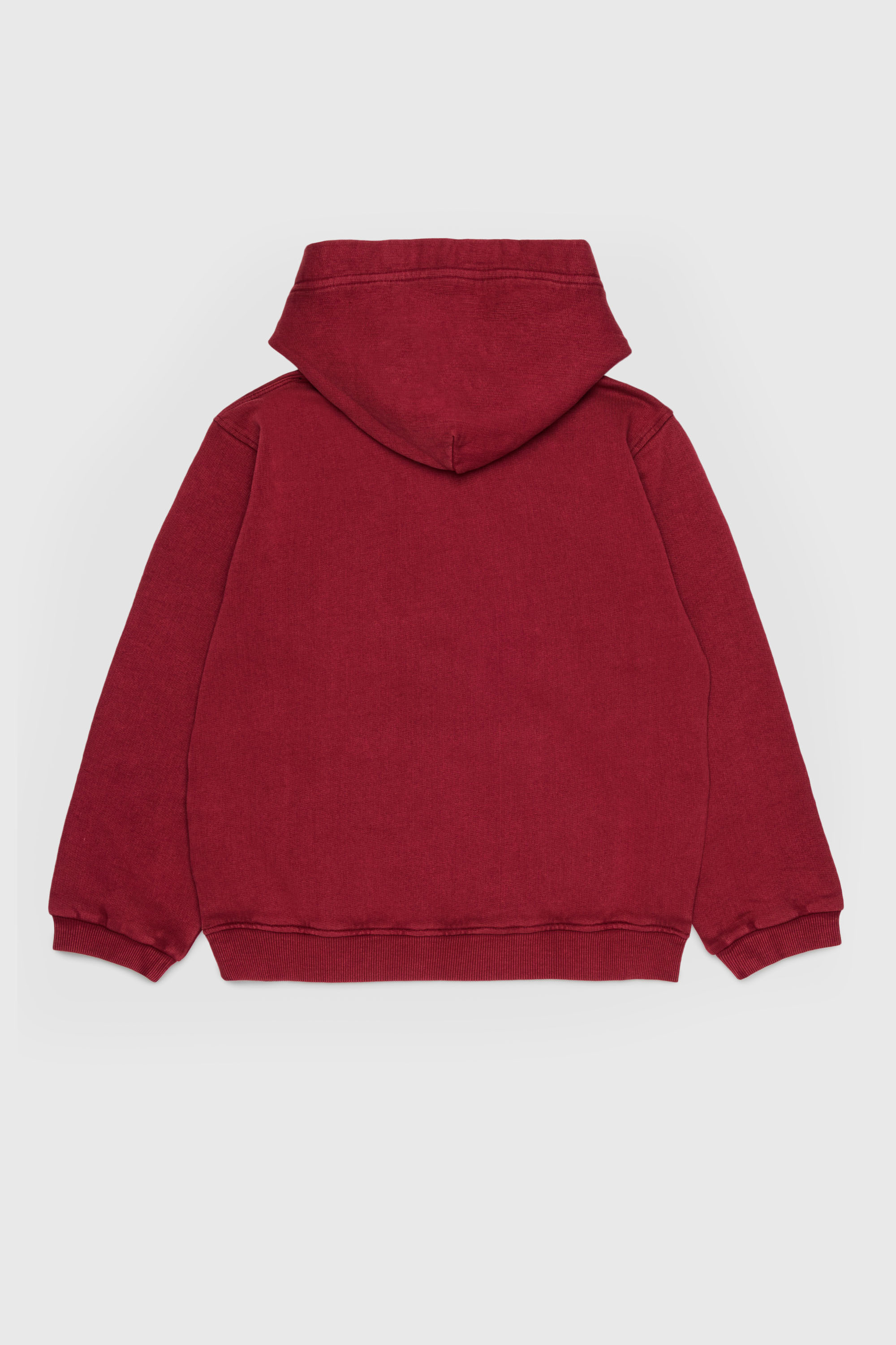 Diesel - STISEL OVER, Hoodie con maxi stampa logo Uomo in Rosso - 2