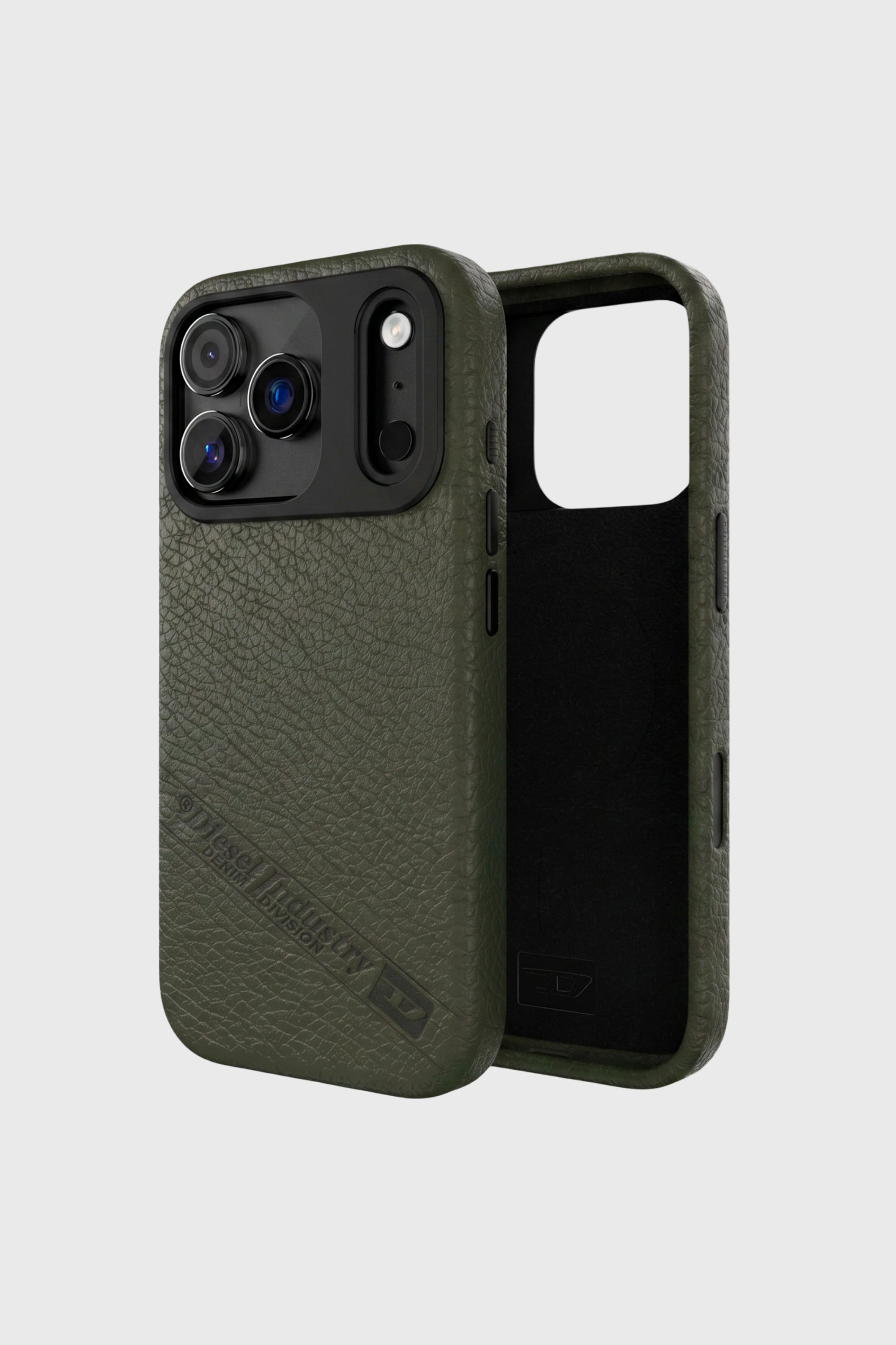Diesel - 60647 MOULDED CASE, Cover Flag D con MagSafe per iPhone 17 Pro Unisex in Verde - 1