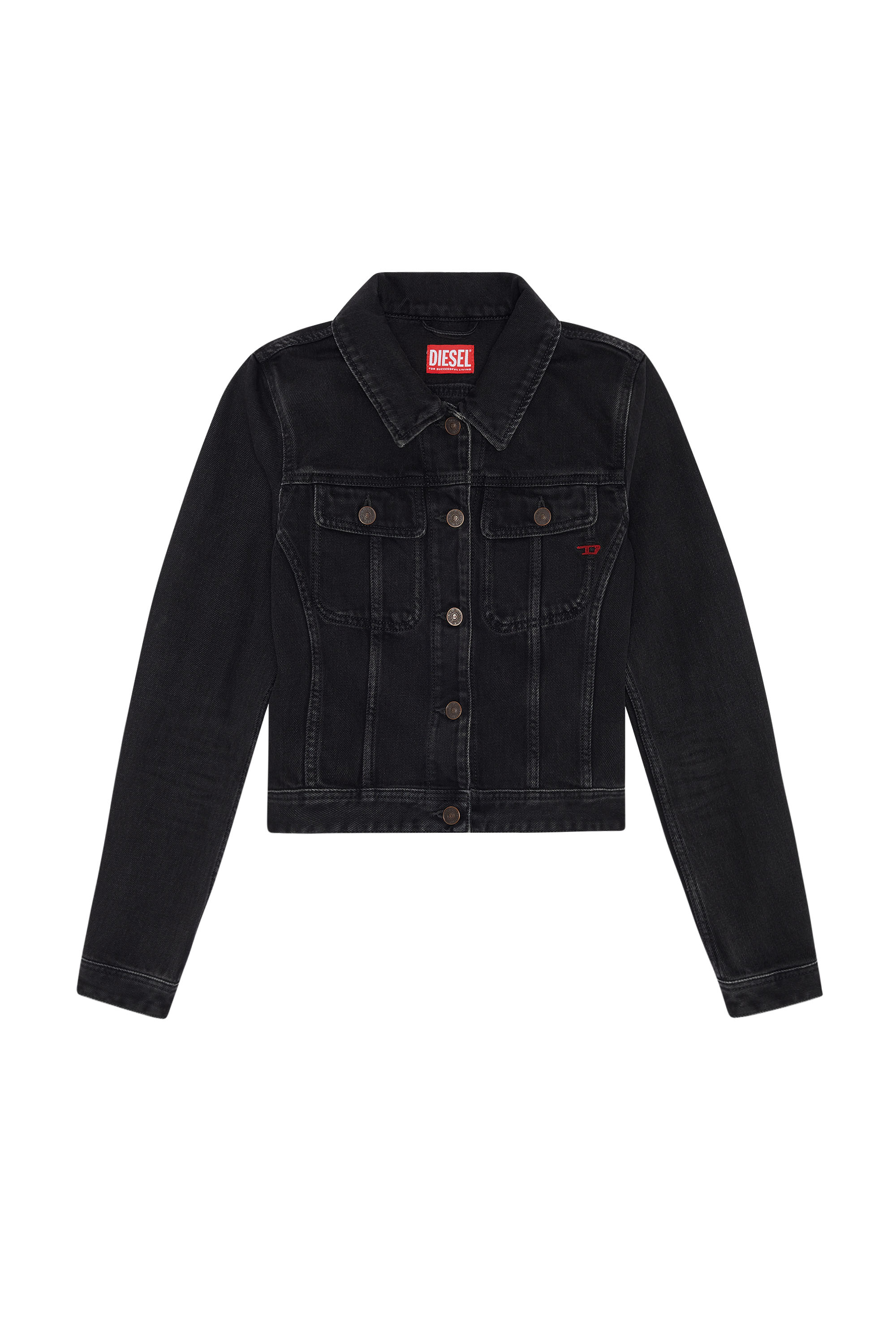 DE-SLIMMY, Nero/Grigio scuro - Giacche in denim