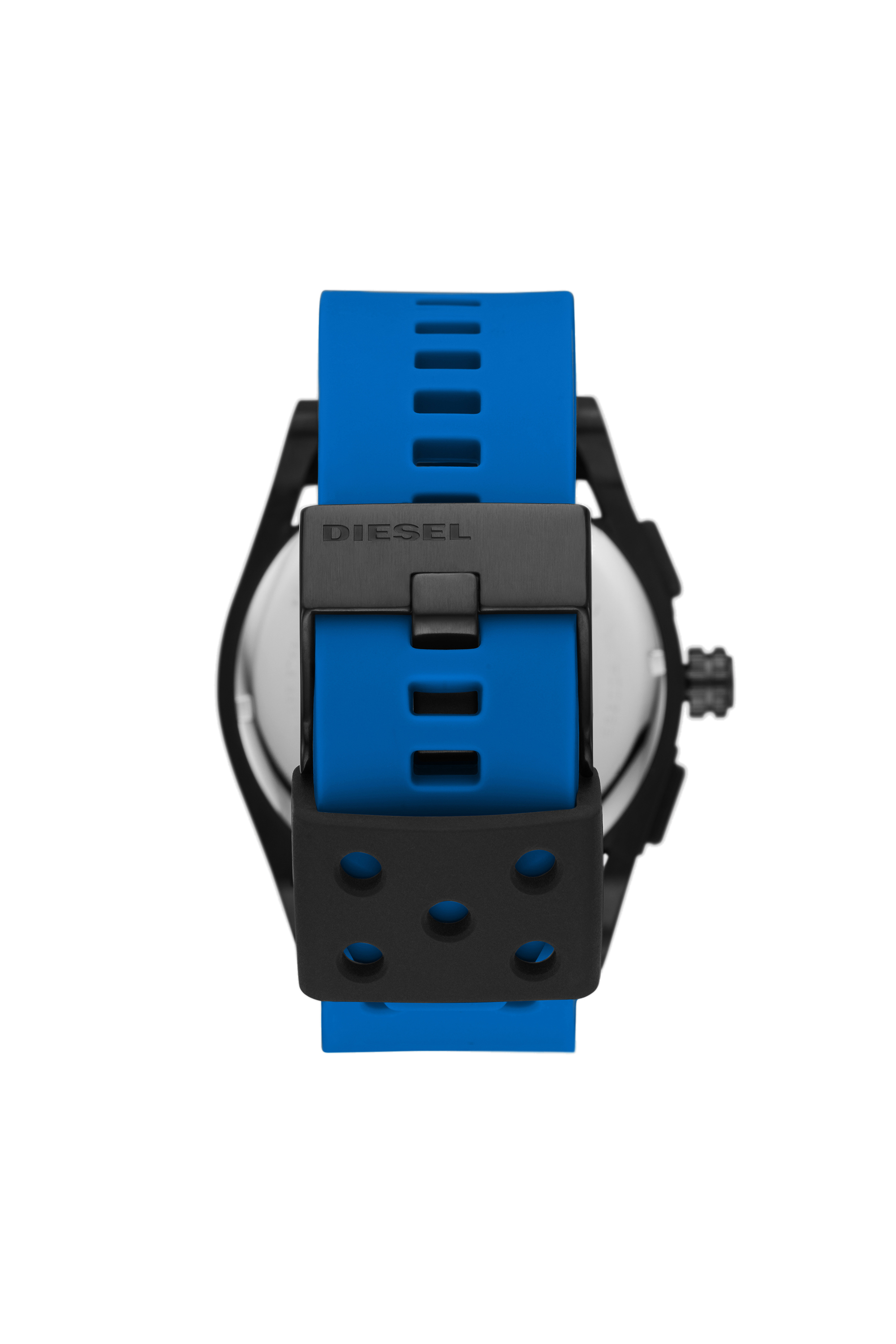 Diesel - DZ4545, Cronografo Timeframe con cinturino in silicone blu Uomo in Blu - 2