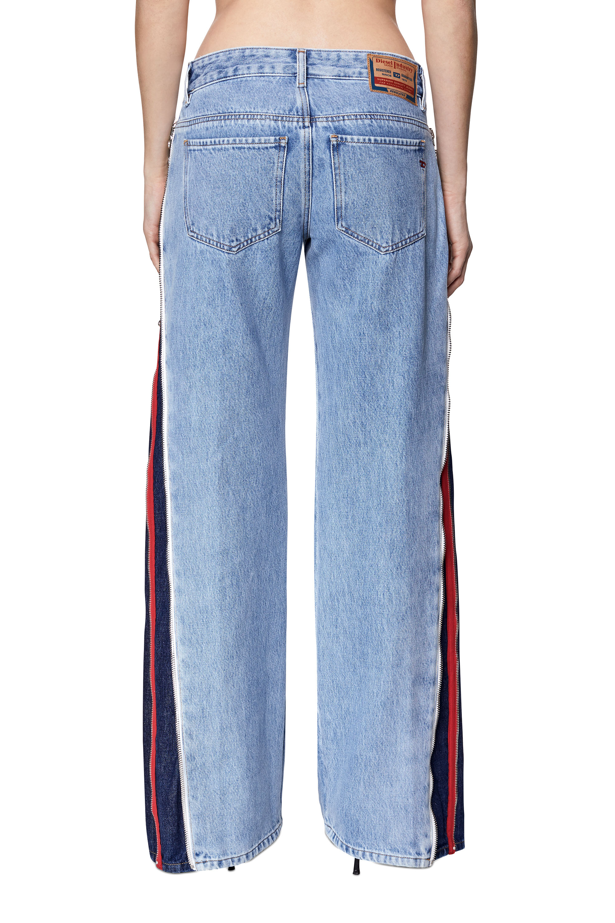 Diesel - 2002 09D17 Straight Jeans, Blu Chiaro - Image 2