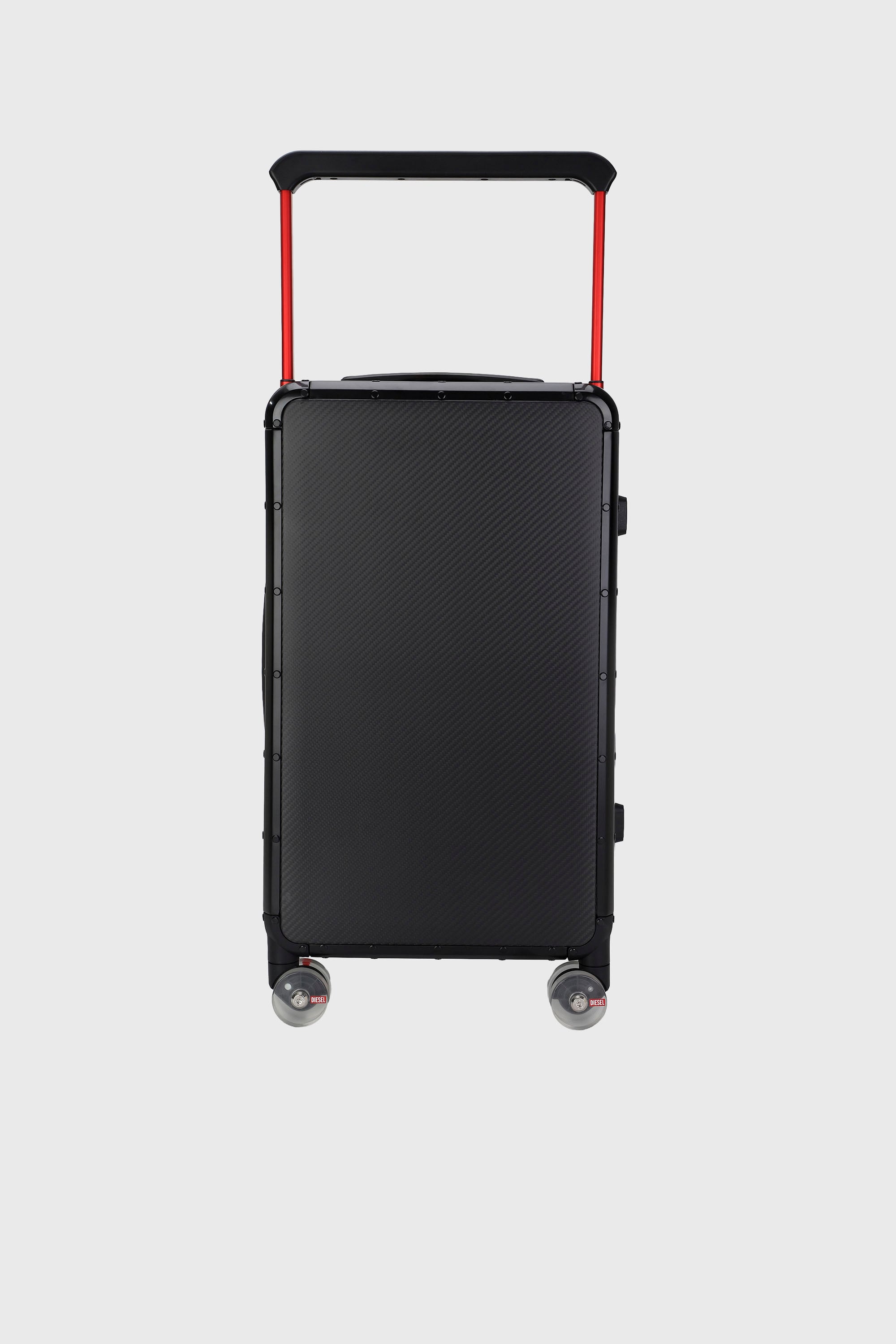 Diesel - DSL CARBON FIBER TROLLEY-BLACK- DSL001, Valigia in fibra di carbonio taglia M Unisex in Nero - 2