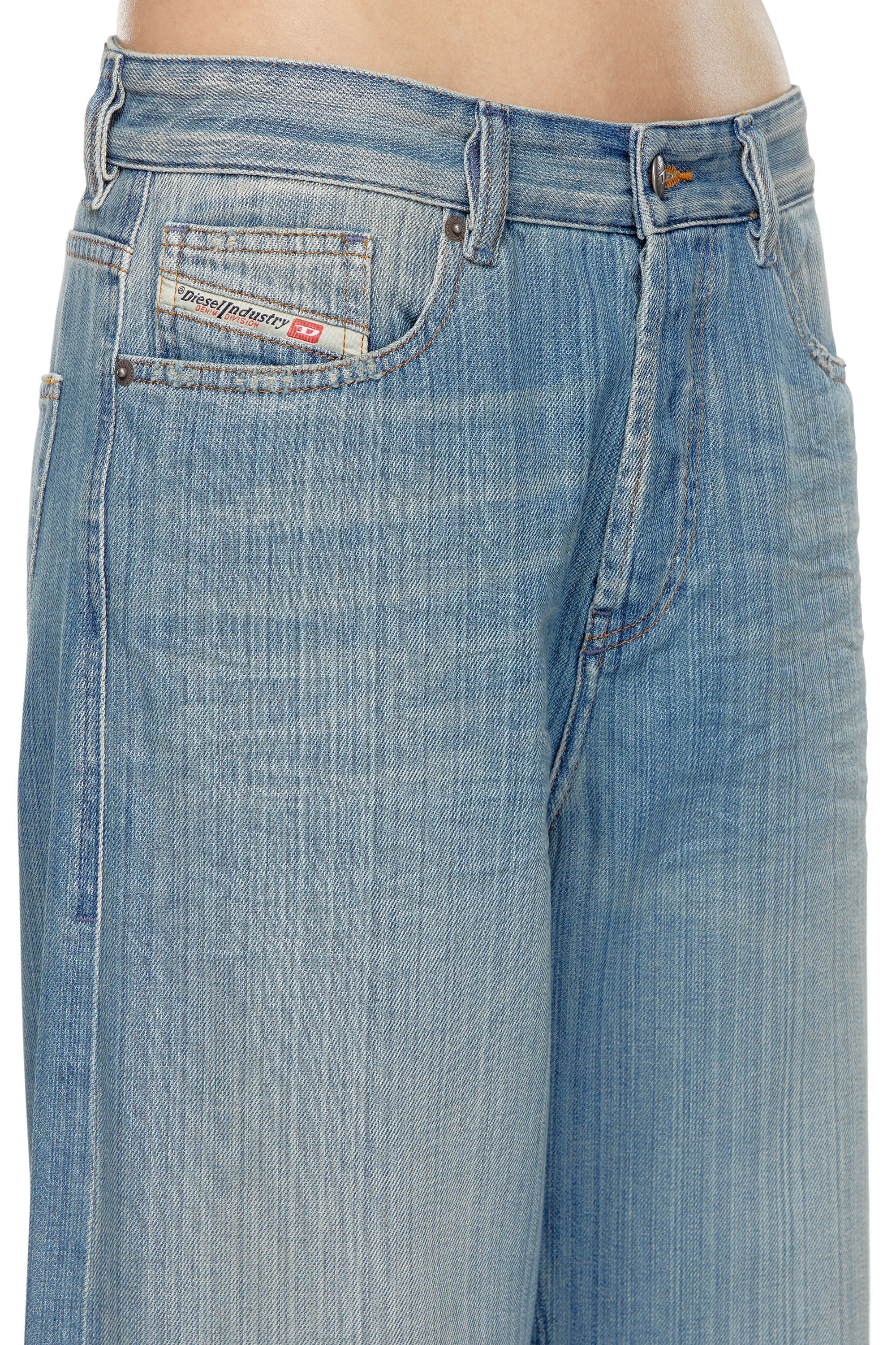 Diesel - Straight Jeans 1996 D-Sire 09J87, Blu medio - Image 3