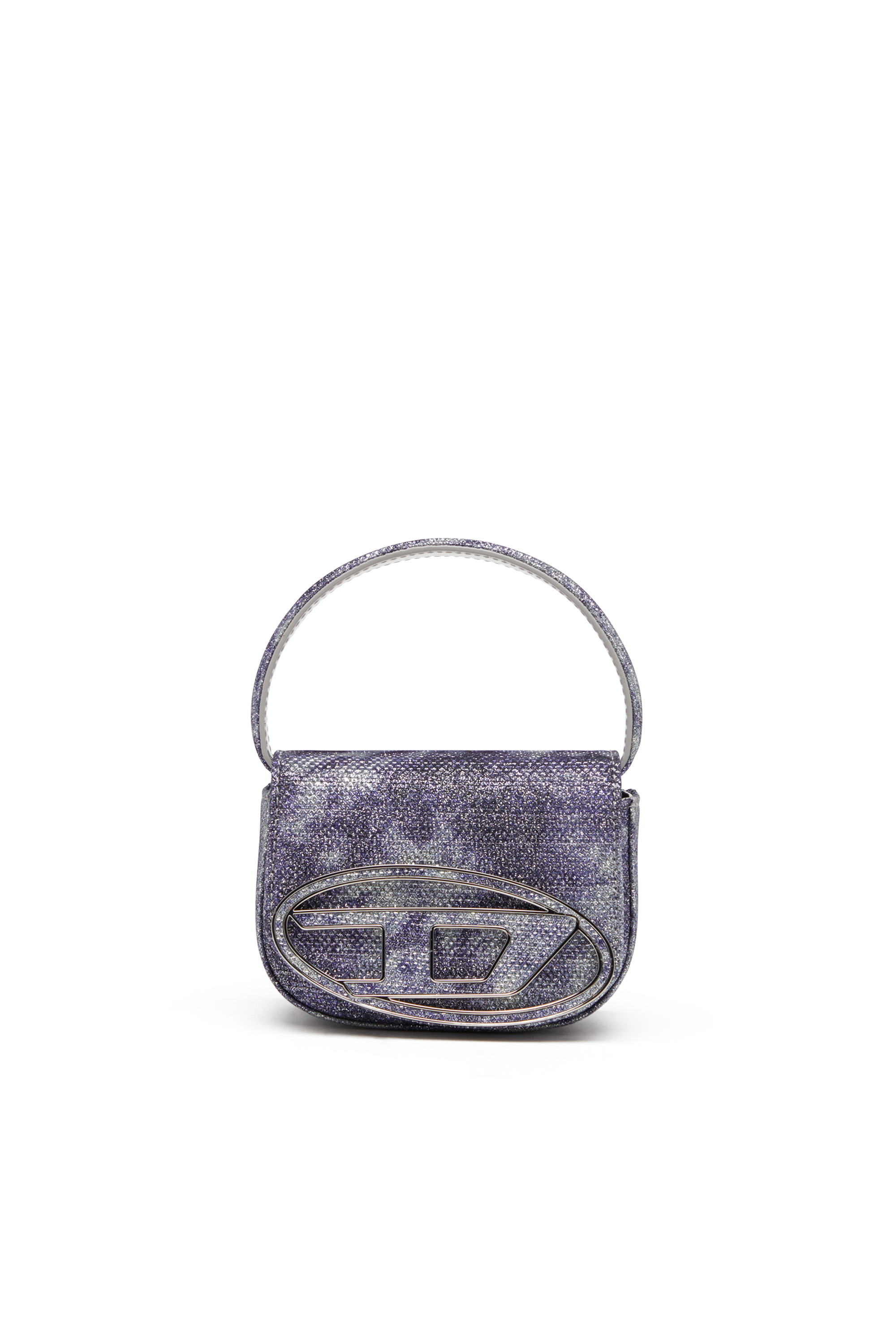Diesel - 1DR XS, 1DR Xs-Iconica mini bag in tessuto brillante Donna in Blu - 2