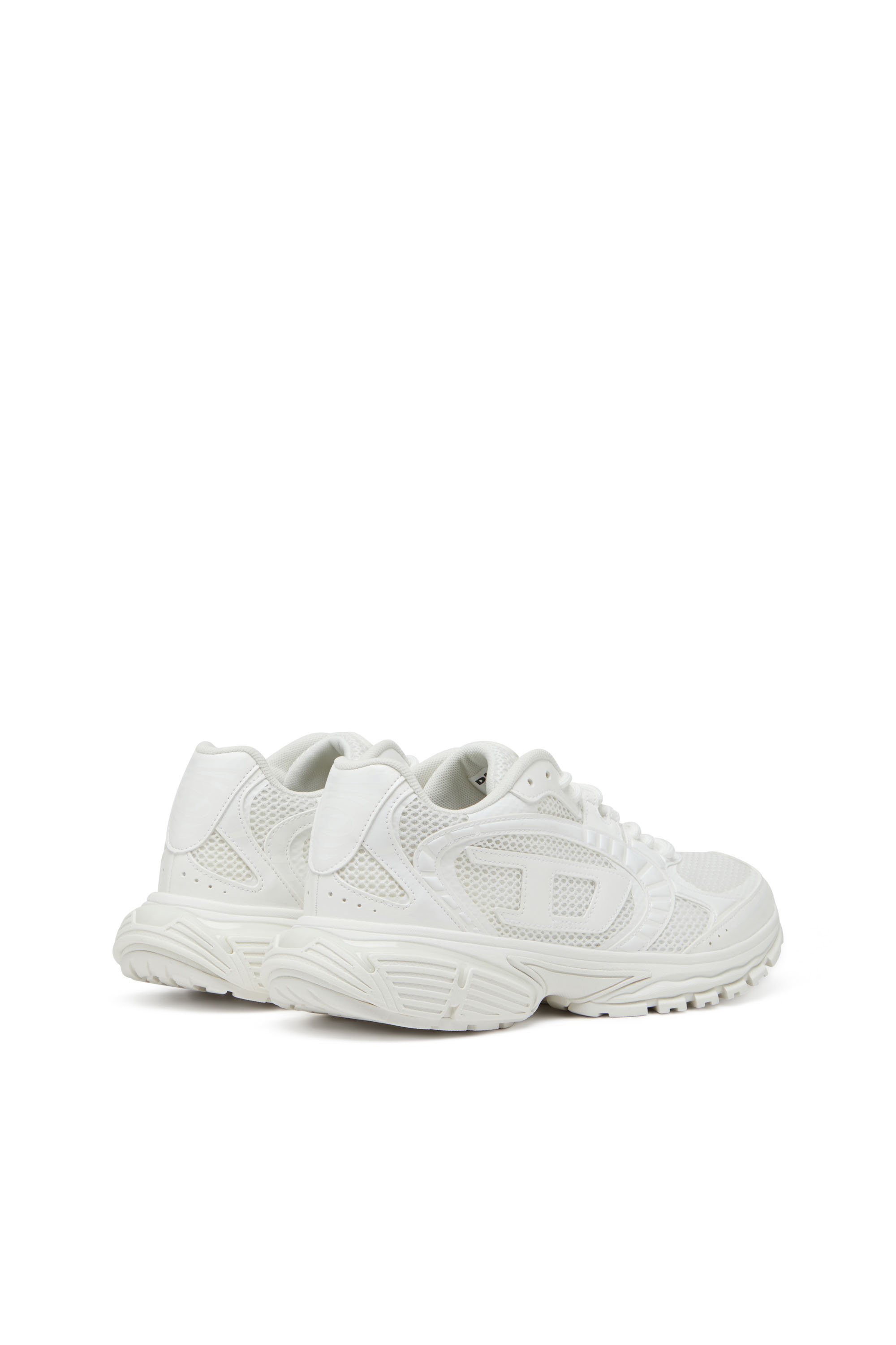 Diesel - S-PRO-V-DENSE LOW, Sneaker in rete con logo Oval D Uomo in Bianco - 3