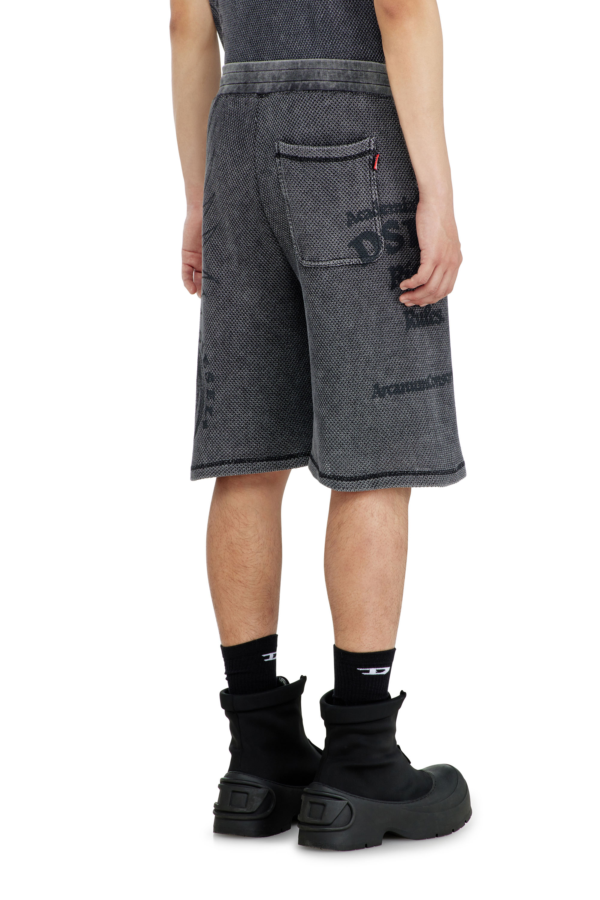 Diesel - P-ERRY, Shorts in cotone mesh con stampe Uomo in ToBeDefined - 3
