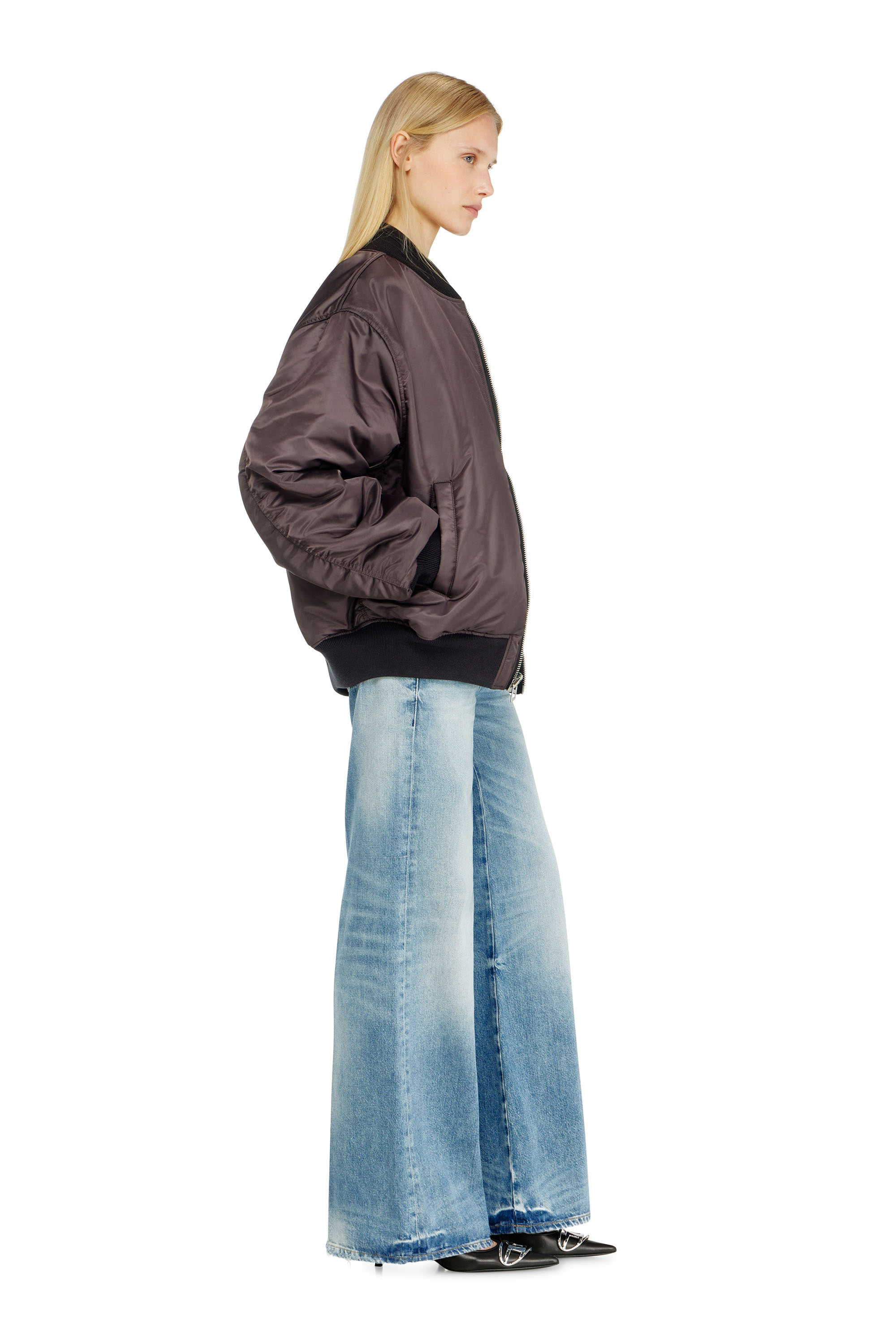 Diesel - Flare Jeans 1978 D-Akemi 09M07 Donna, Blu Chiaro - Image 2