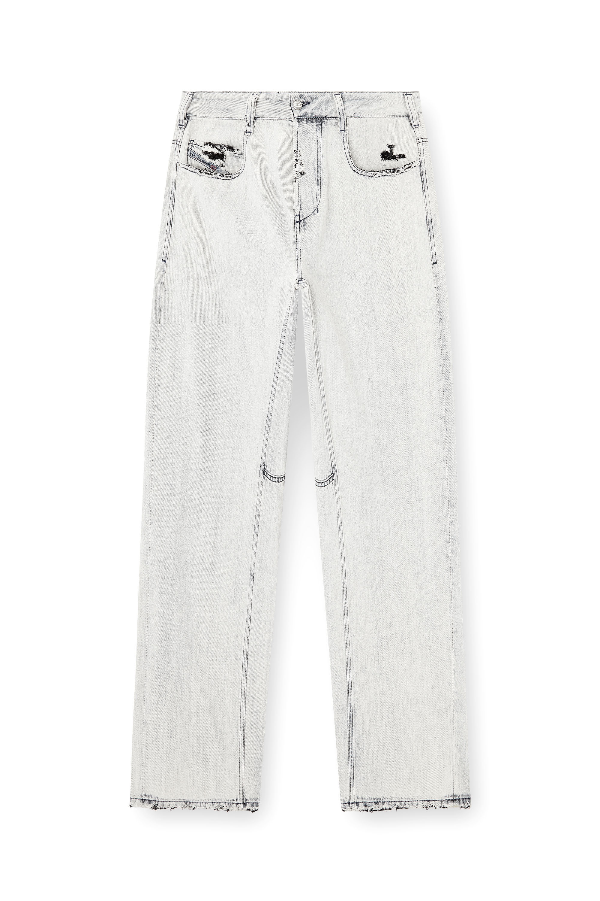 Diesel - Relaxed Jeans 1997 D-Enim-M 068UR Unisex, Blu Chiaro - Image 3