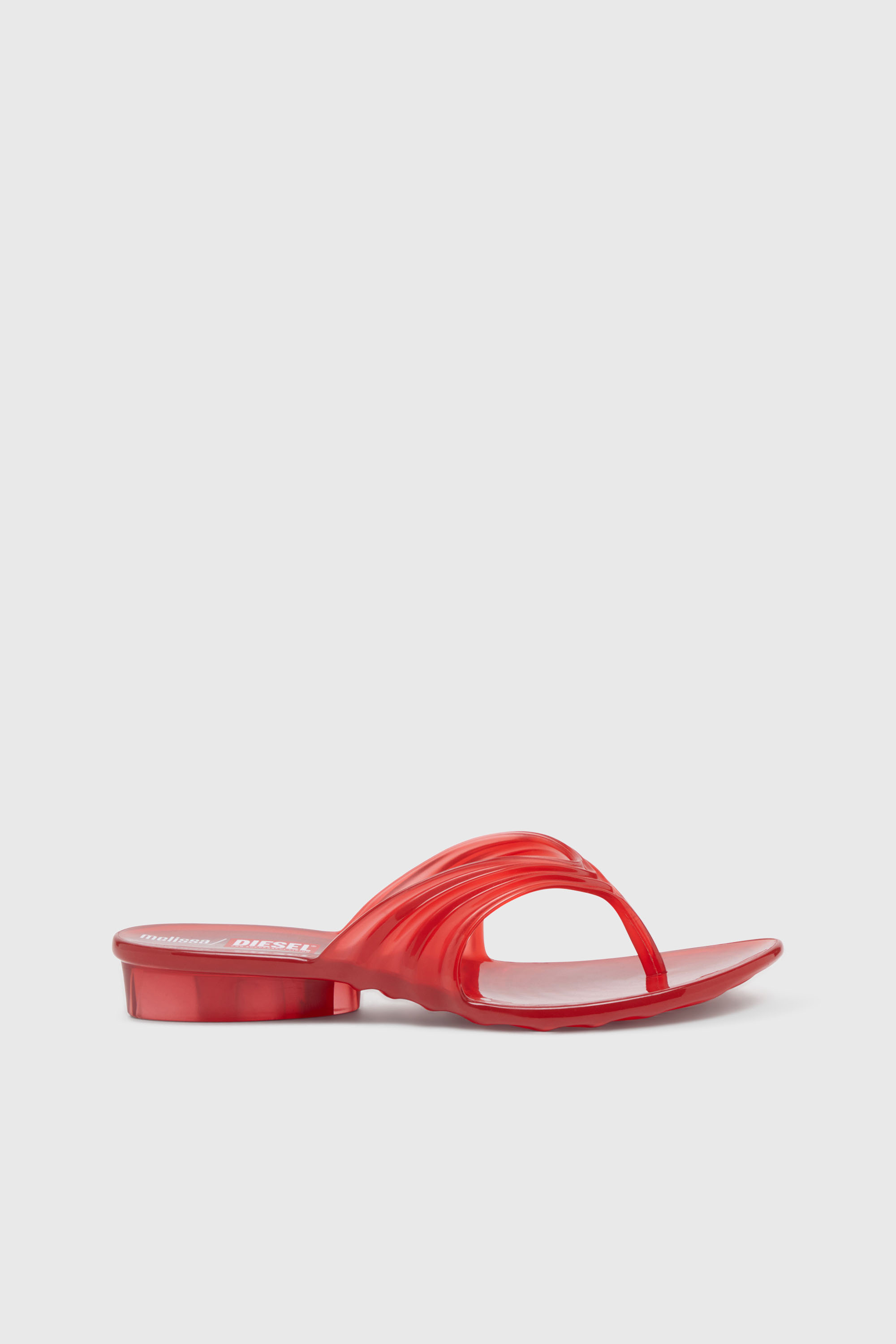 Diesel - MELISSA QUANTUM THONG, Infradito in Melflex&reg; Donna in Rosso - 1