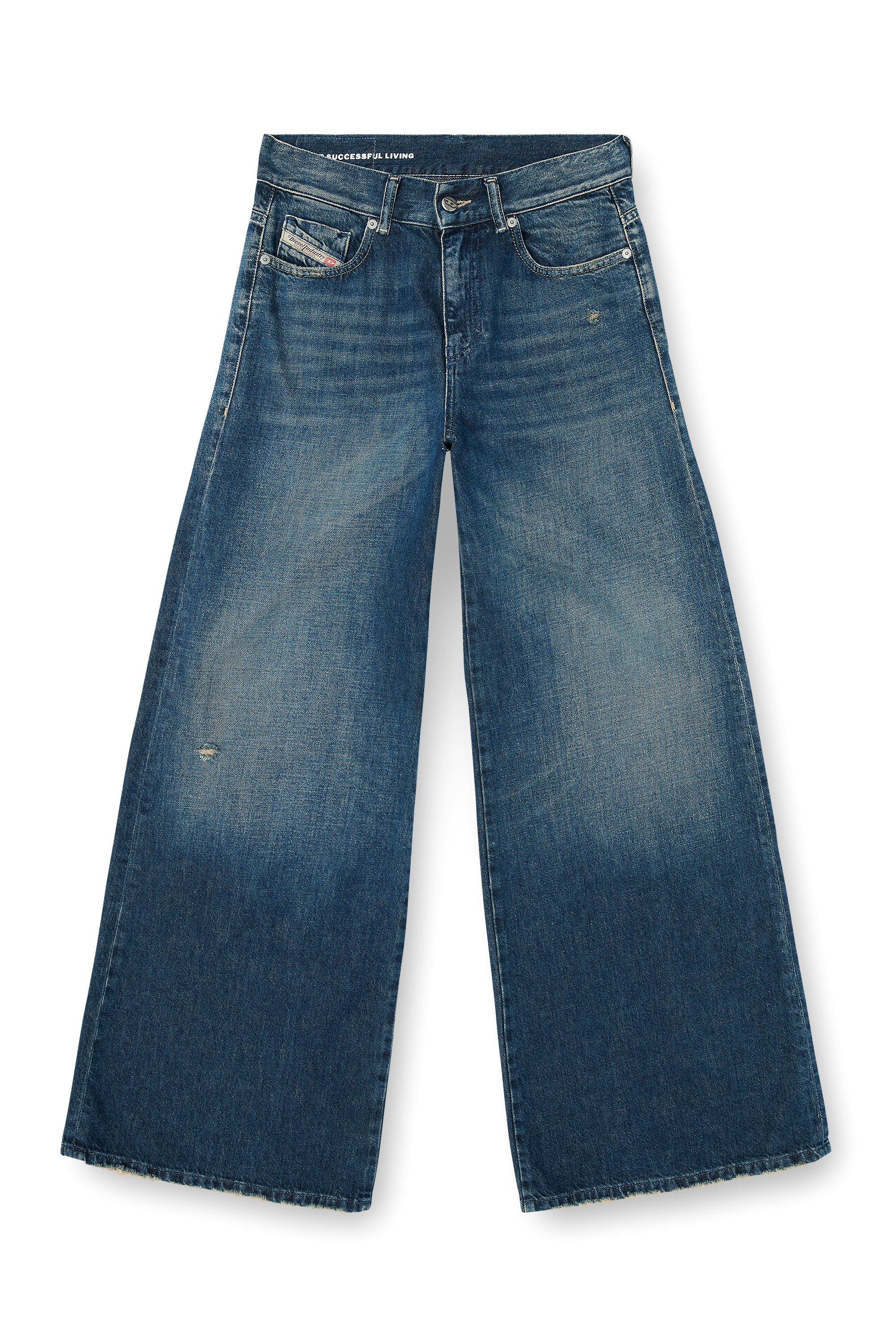 Diesel - Flare Jeans 1978 D-Akemi 09N70 Donna, Blu Scuro - Image 3