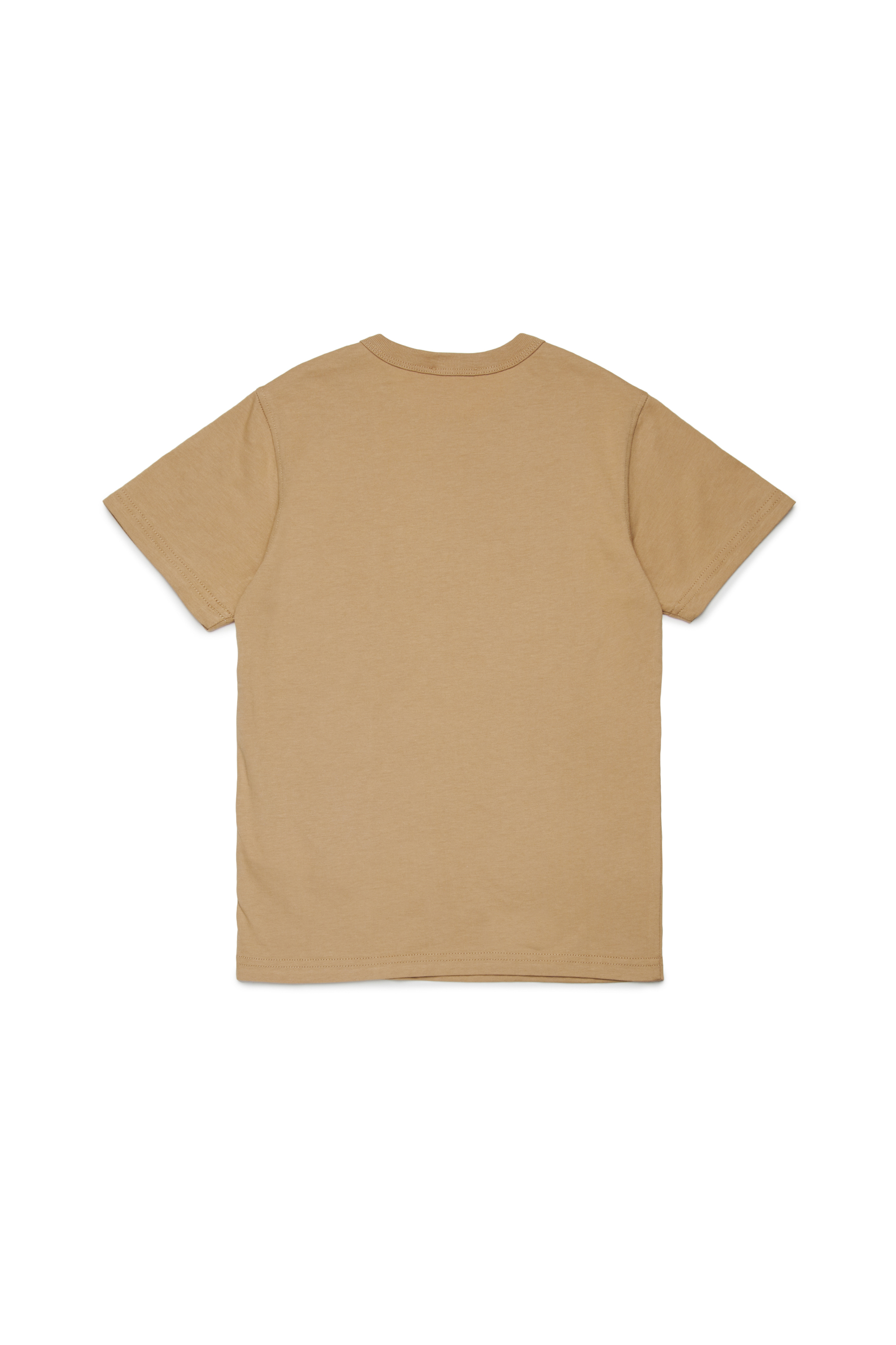 Diesel - TUNDRA, T-shirt in cotone con logo Uomo in Marrone - 2
