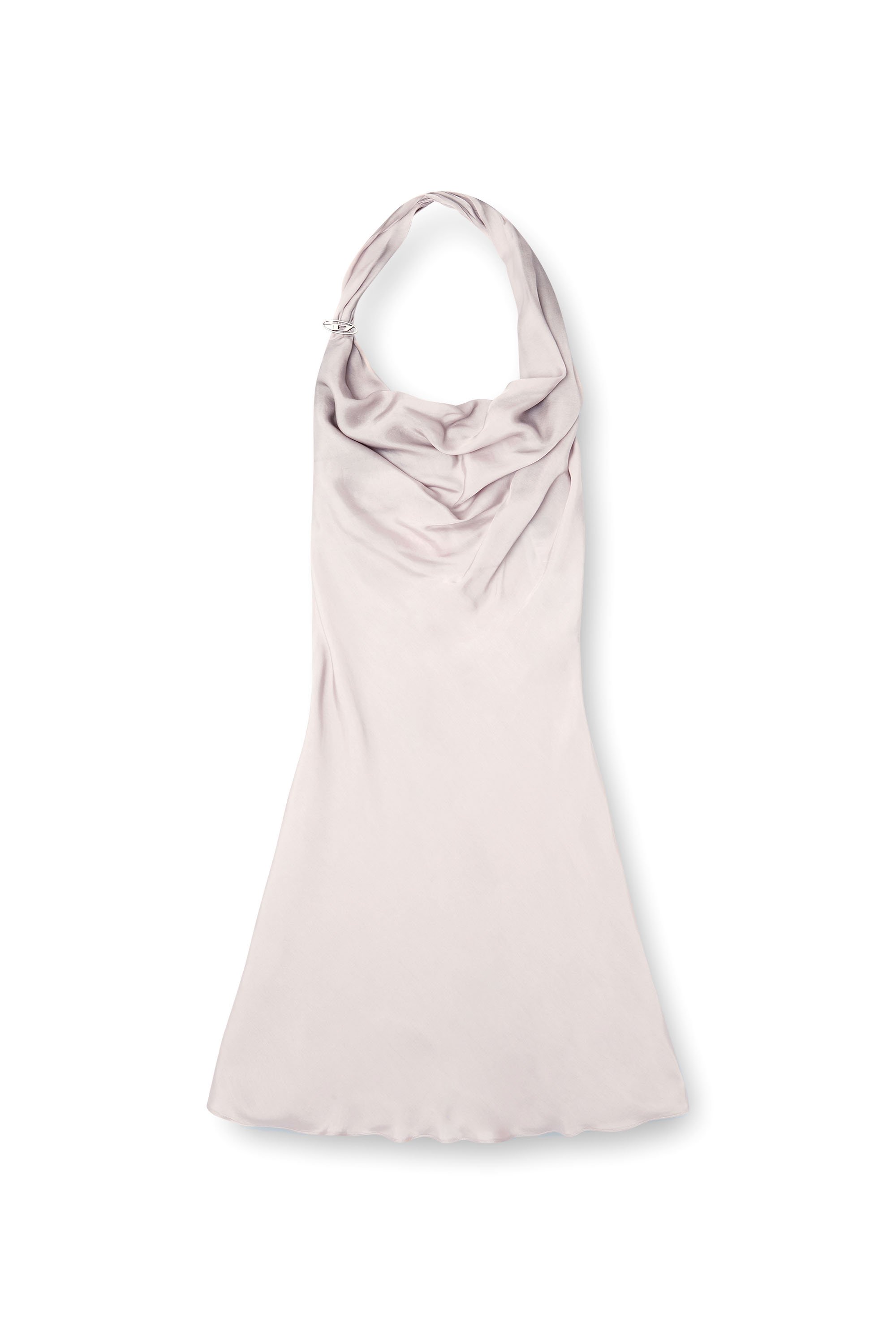 Diesel - D-ESTINY, Abito con orlo asimmetrico Donna in Viola - 1