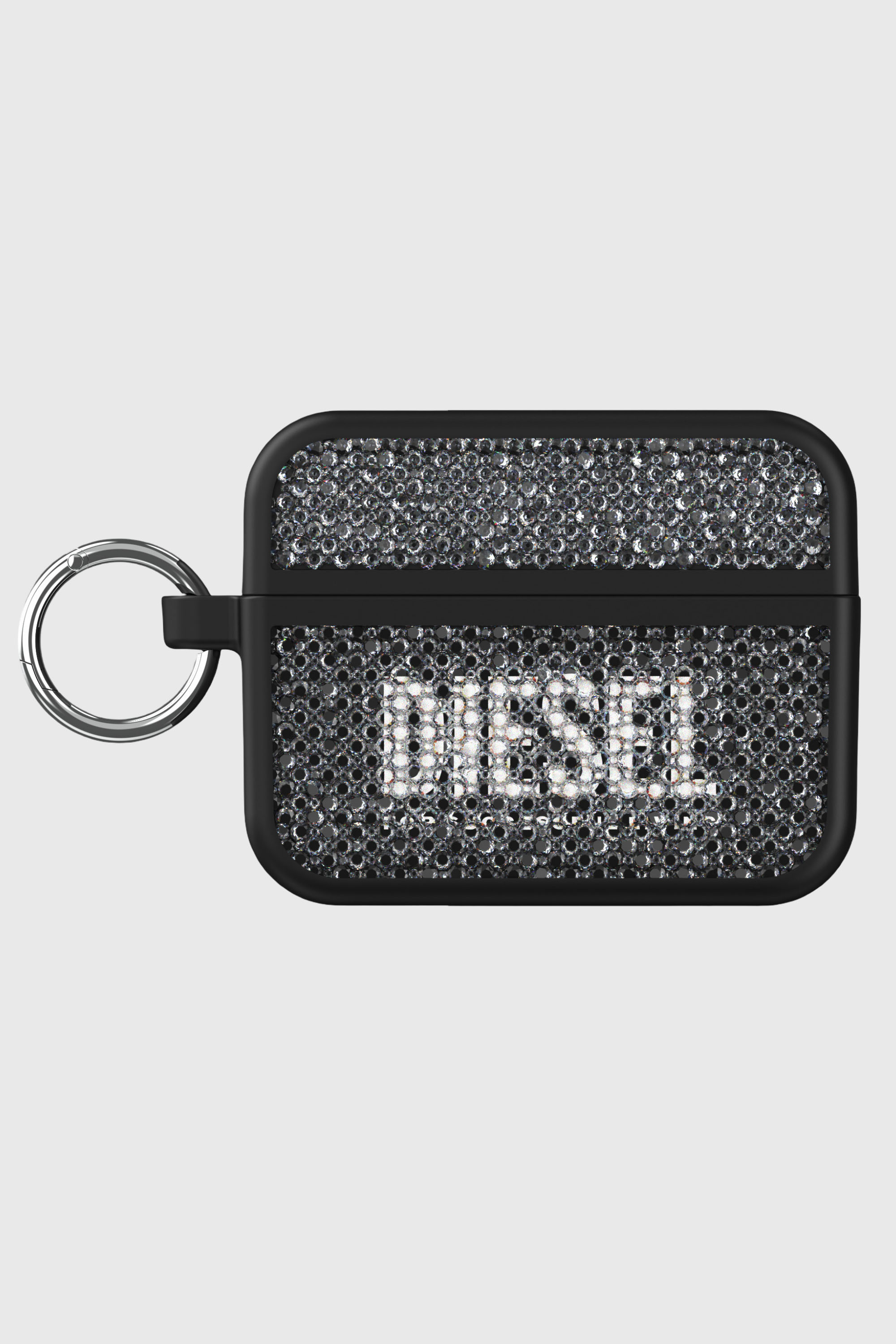 Diesel - 60195 AIRPOD CASE AIRPODS CASE, Cover Swarosky per Airpods Pro / Pro 2 Unisex in Nero - 1