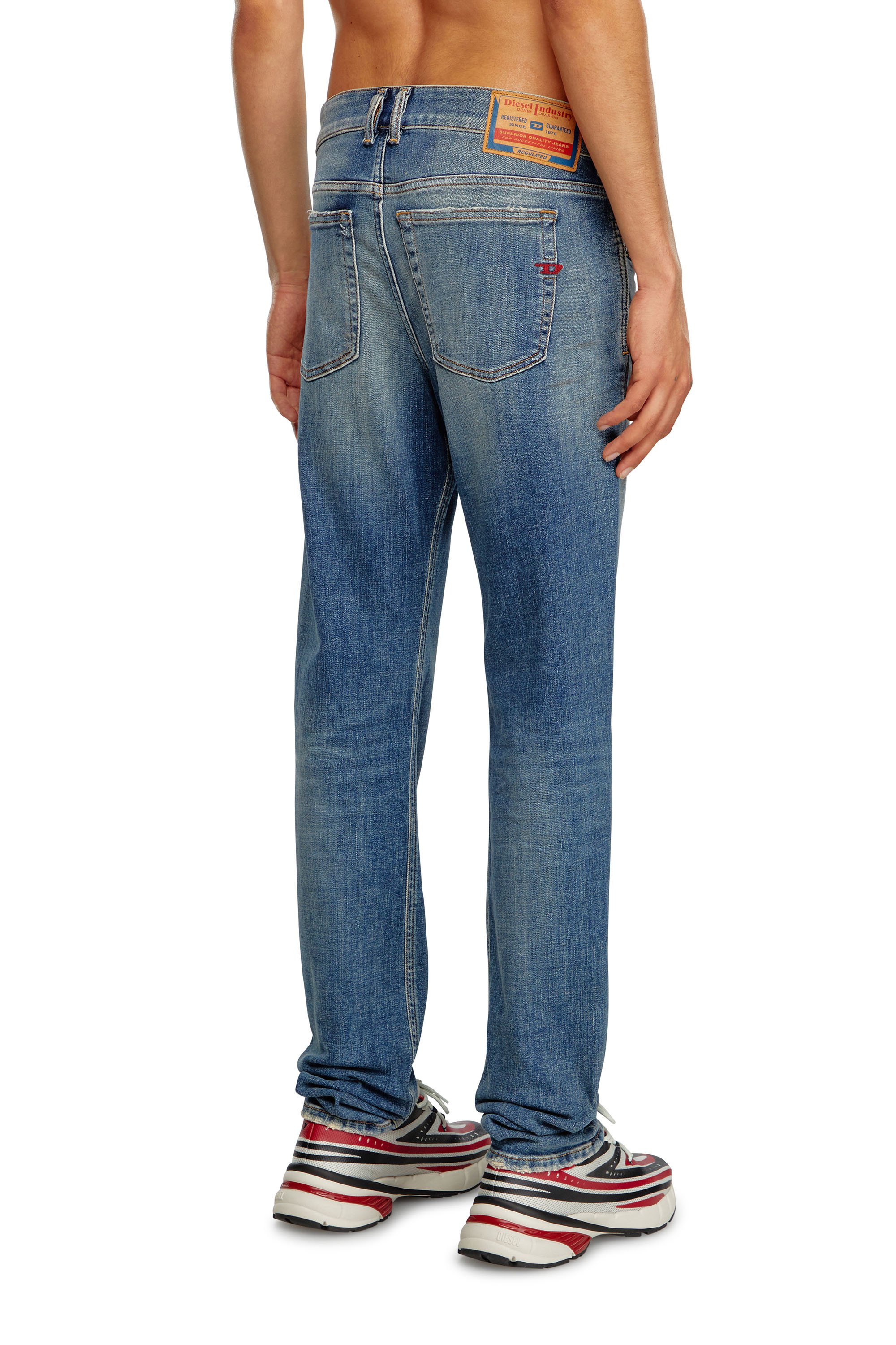 Diesel - Skinny Jeans 1979 Sleenker 09J22 Uomo, Blu medio - Image 4