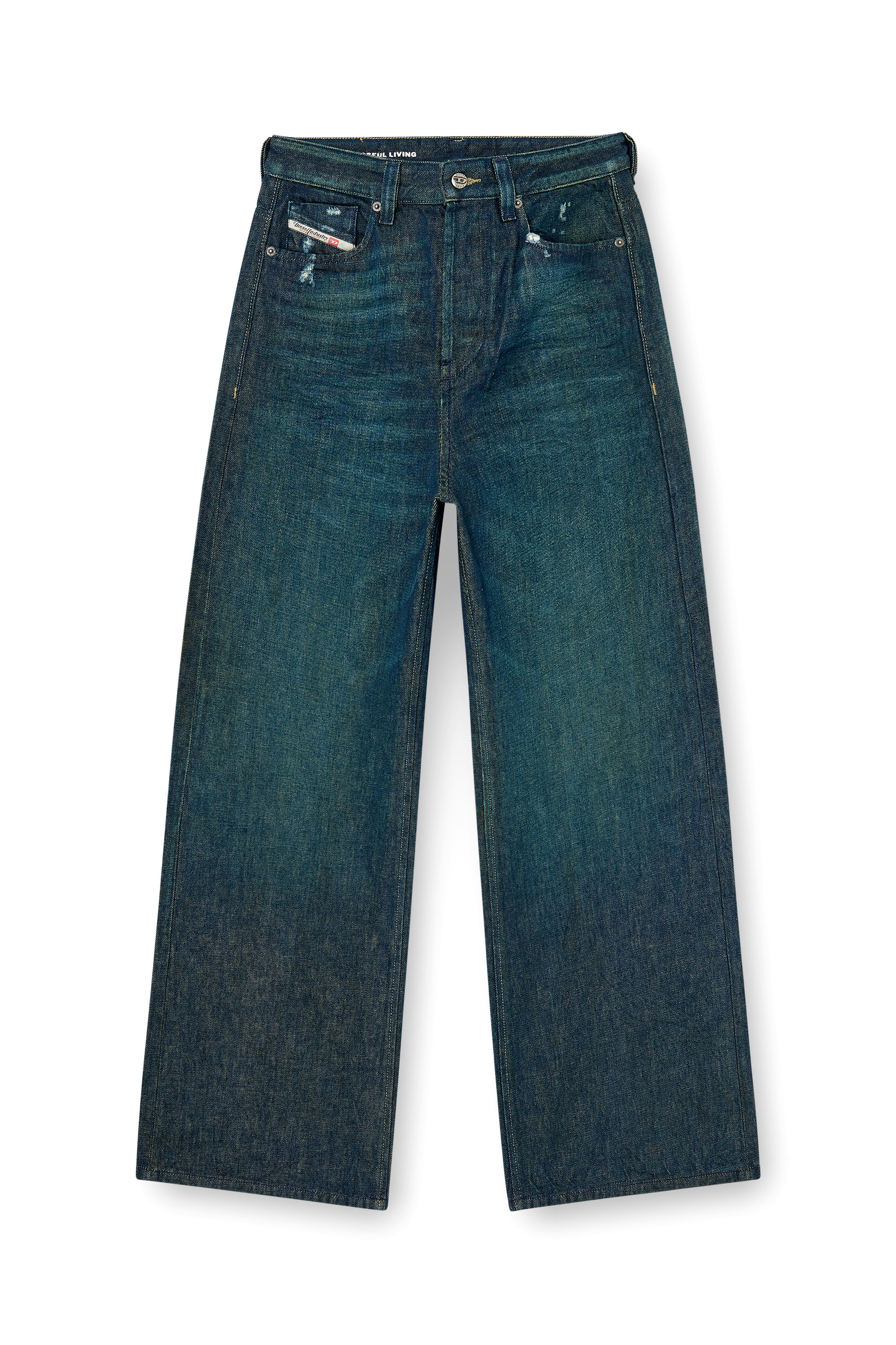 Diesel - Relaxed Jeans 1996 D-Sire 0ADBY Donna, Blu Scuro - Image 4