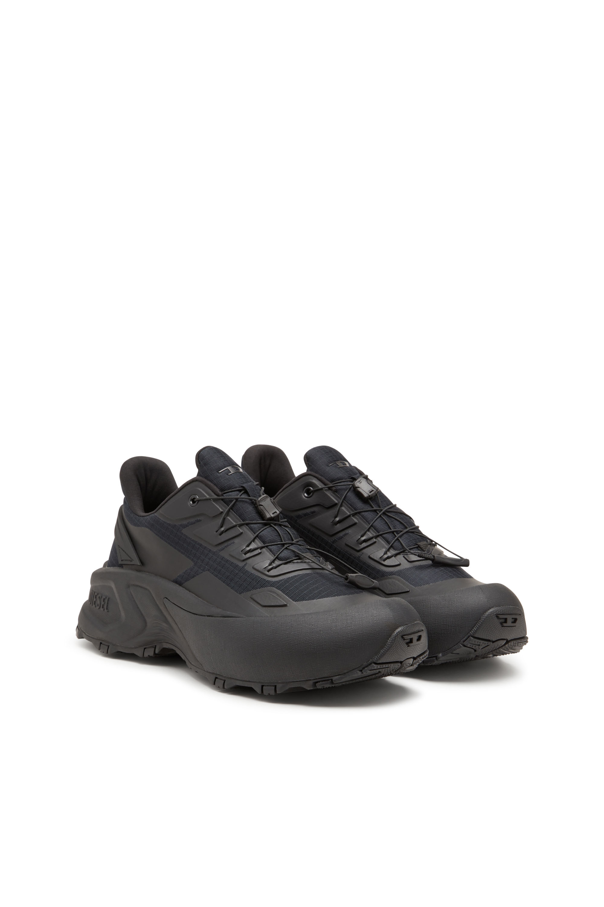 Diesel - D-CAGE RUNNER, D-Cage Runner-Sneaker in ripstop e TPU Uomo in Nero - 3