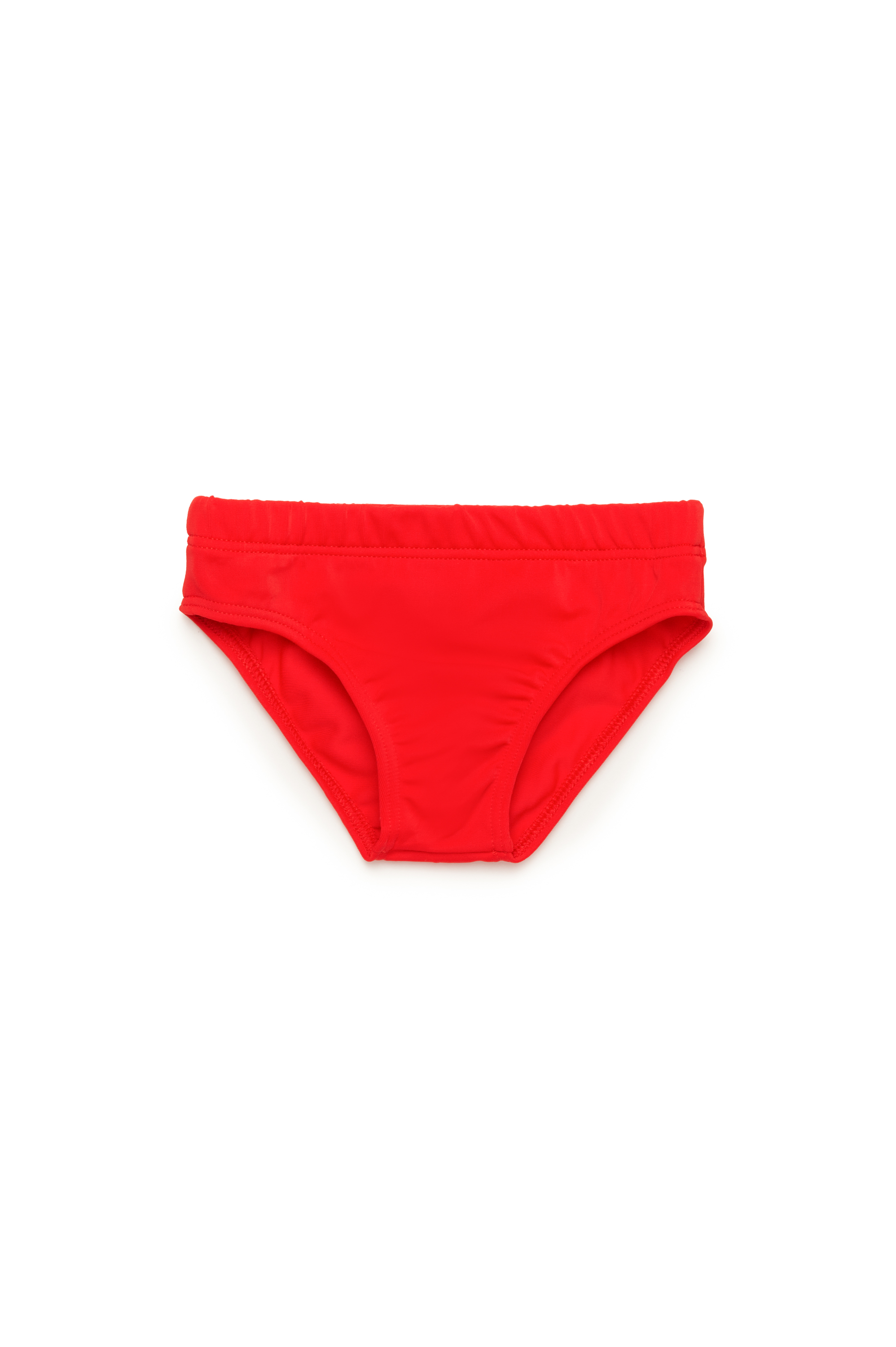Diesel - MELLIB, Slip da bagno con stampa Oval D Uomo in Rosso - 1