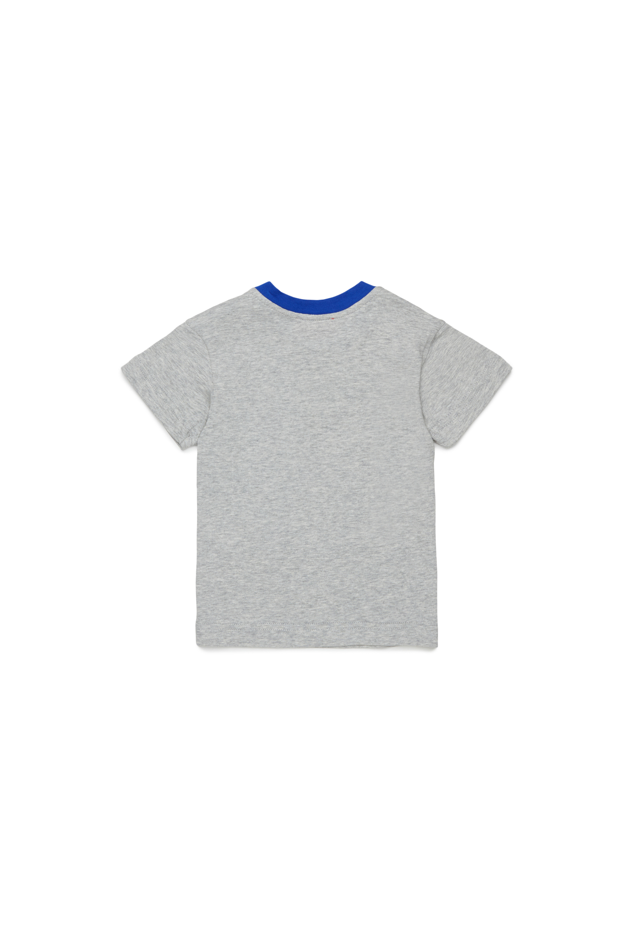 Diesel - TURSIB, T-shirt in cotone con stampa logo r&eacute;tro Uomo in Grigio - 2