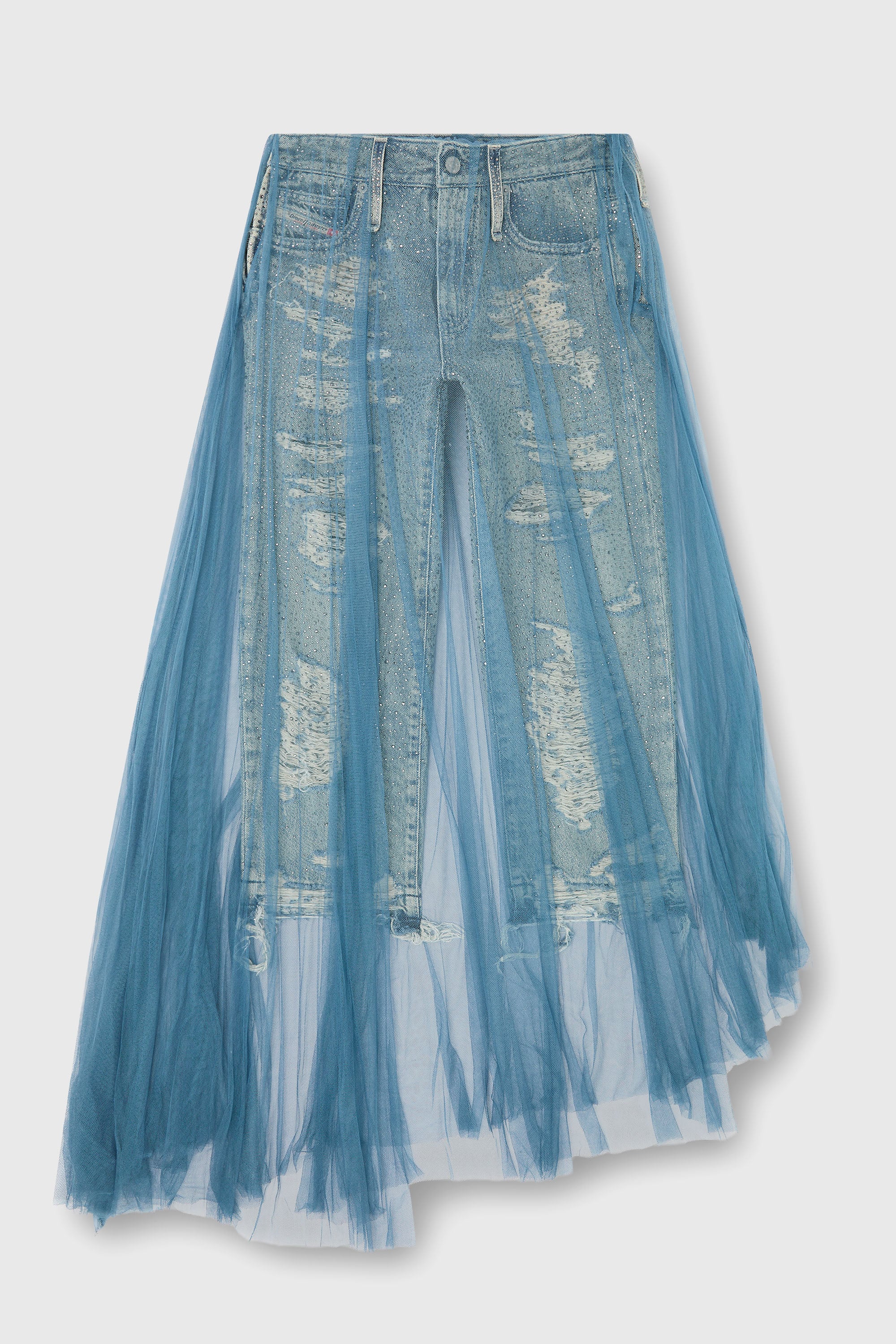 Diesel - Regular Jeans D-Aisi 0DBER Donna, Blu medio - Image 2