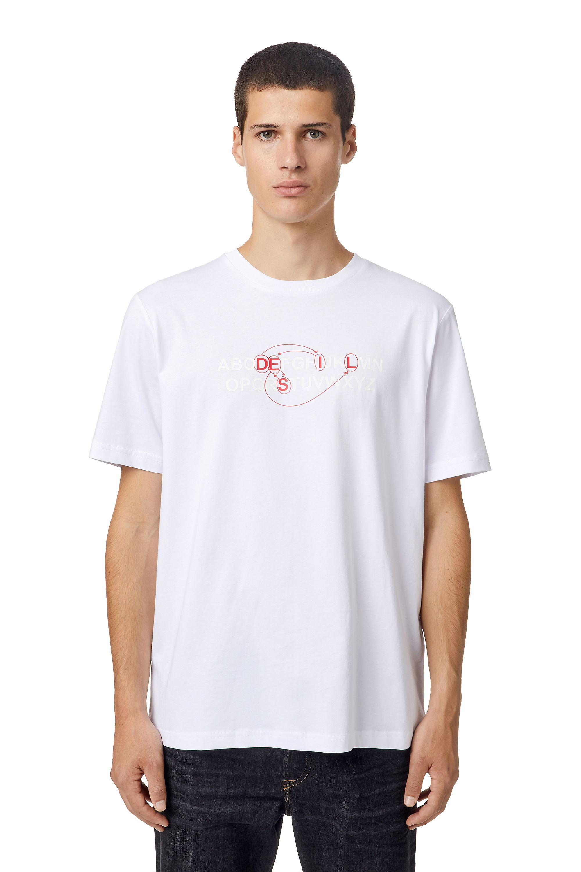T-JUST-B76, Bianco - T-Shirts