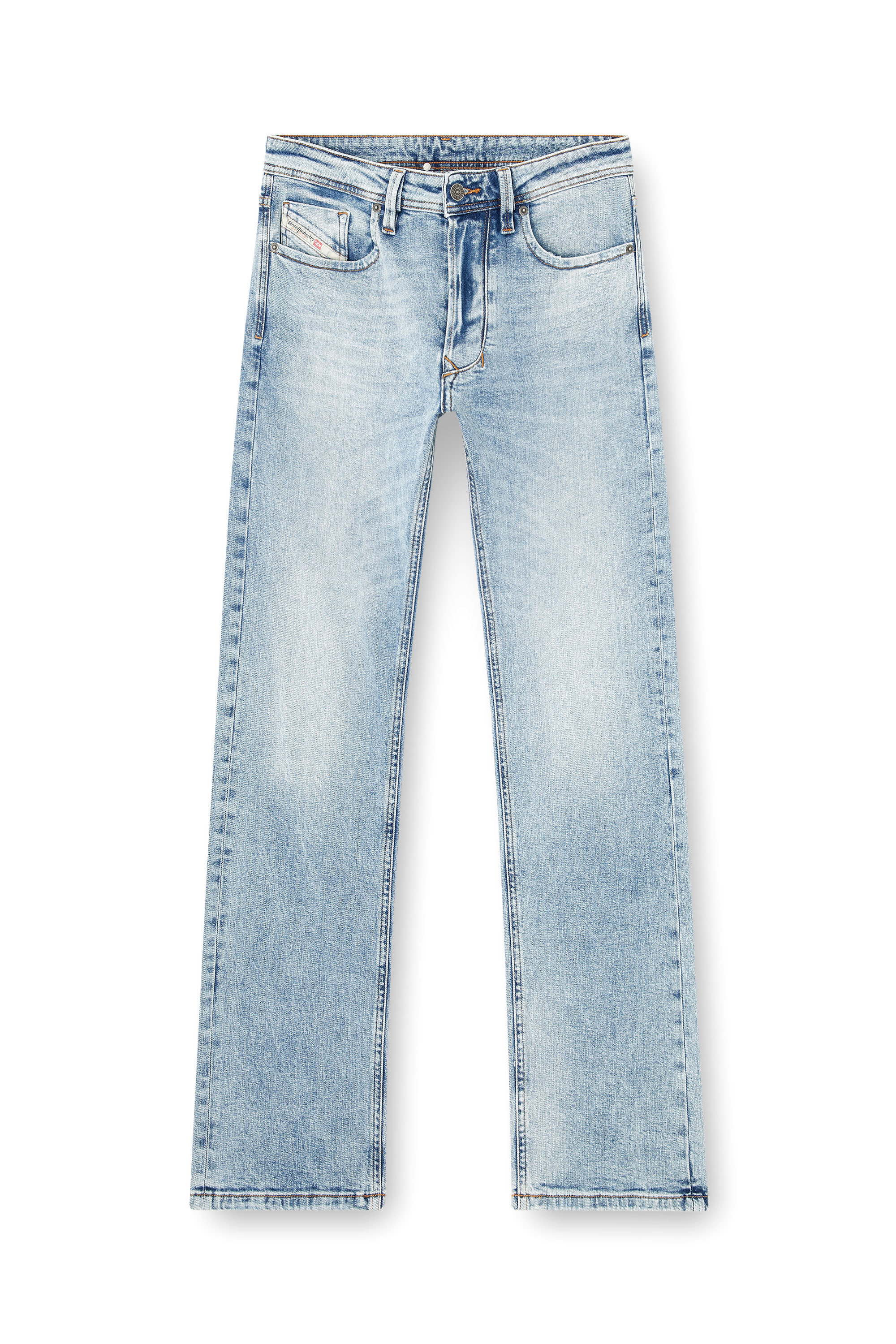 Diesel - Regular Jeans 1985 Larkee 0DBDV Uomo, Blu Chiaro - Image 3