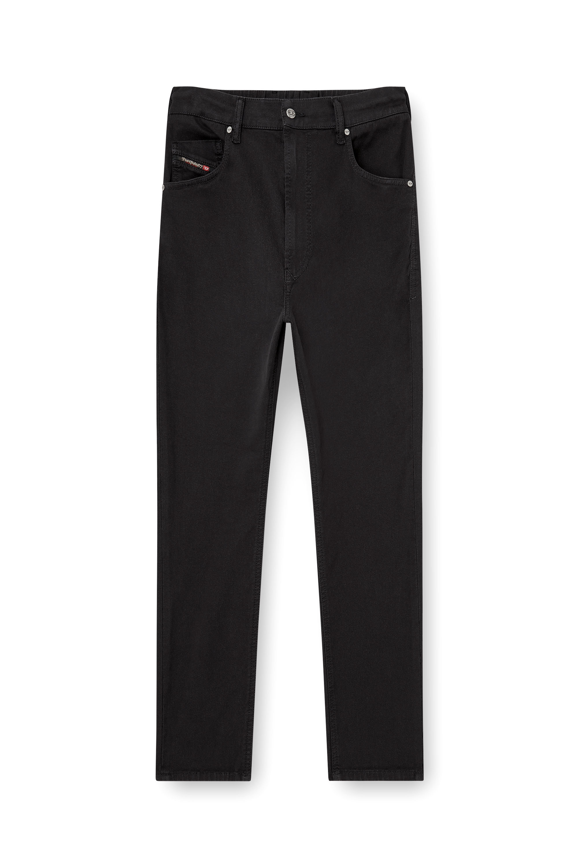 Diesel - Regular 2032 D-Krooley-BW Joggjeans&reg; 068NH Uomo, Nero/Grigio scuro - Image 4