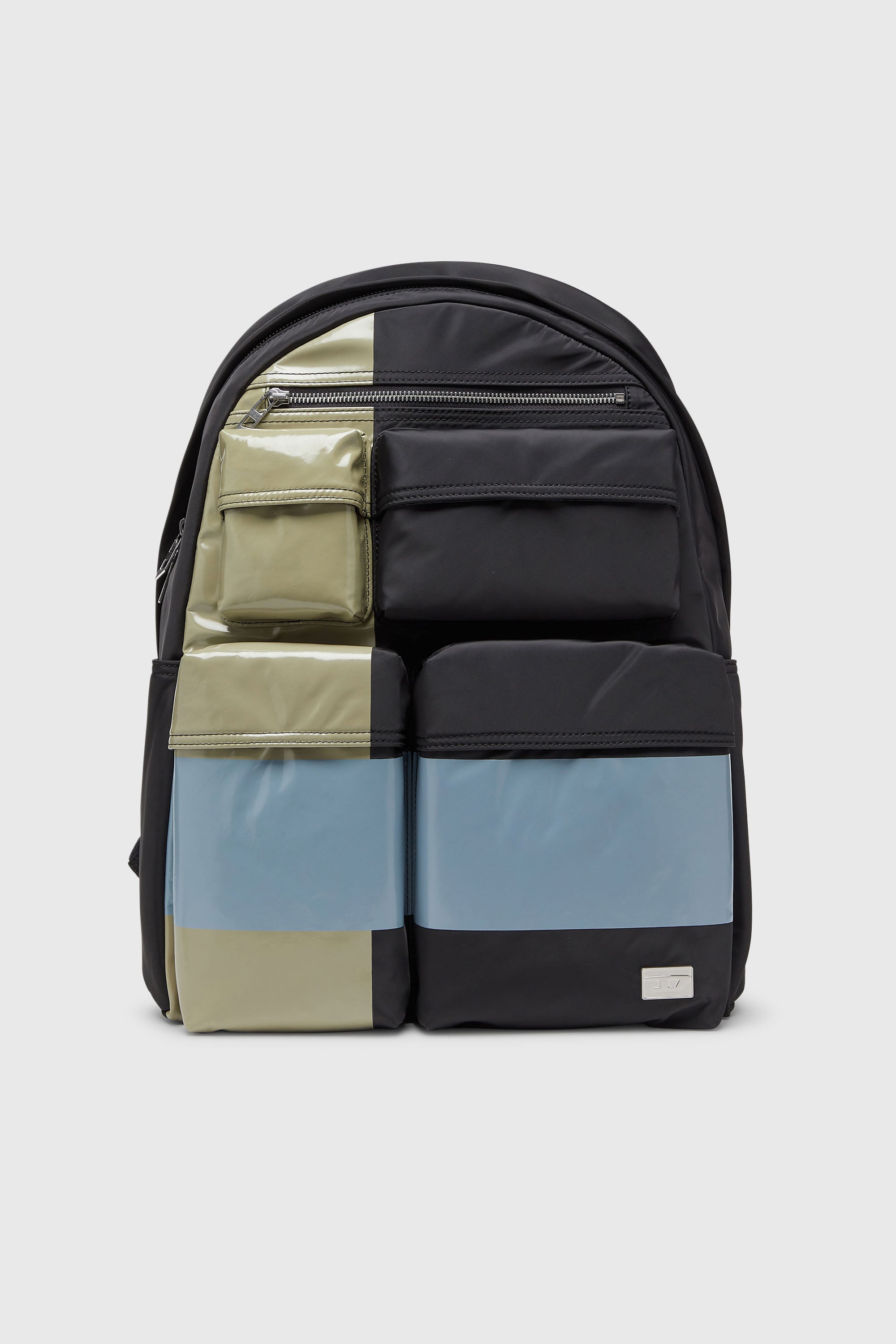 Diesel - MULTI-PKTS BACKPACK X, Multi-Pkts - Zaino color-block con tasche multiple Unisex in Multicolor - 1