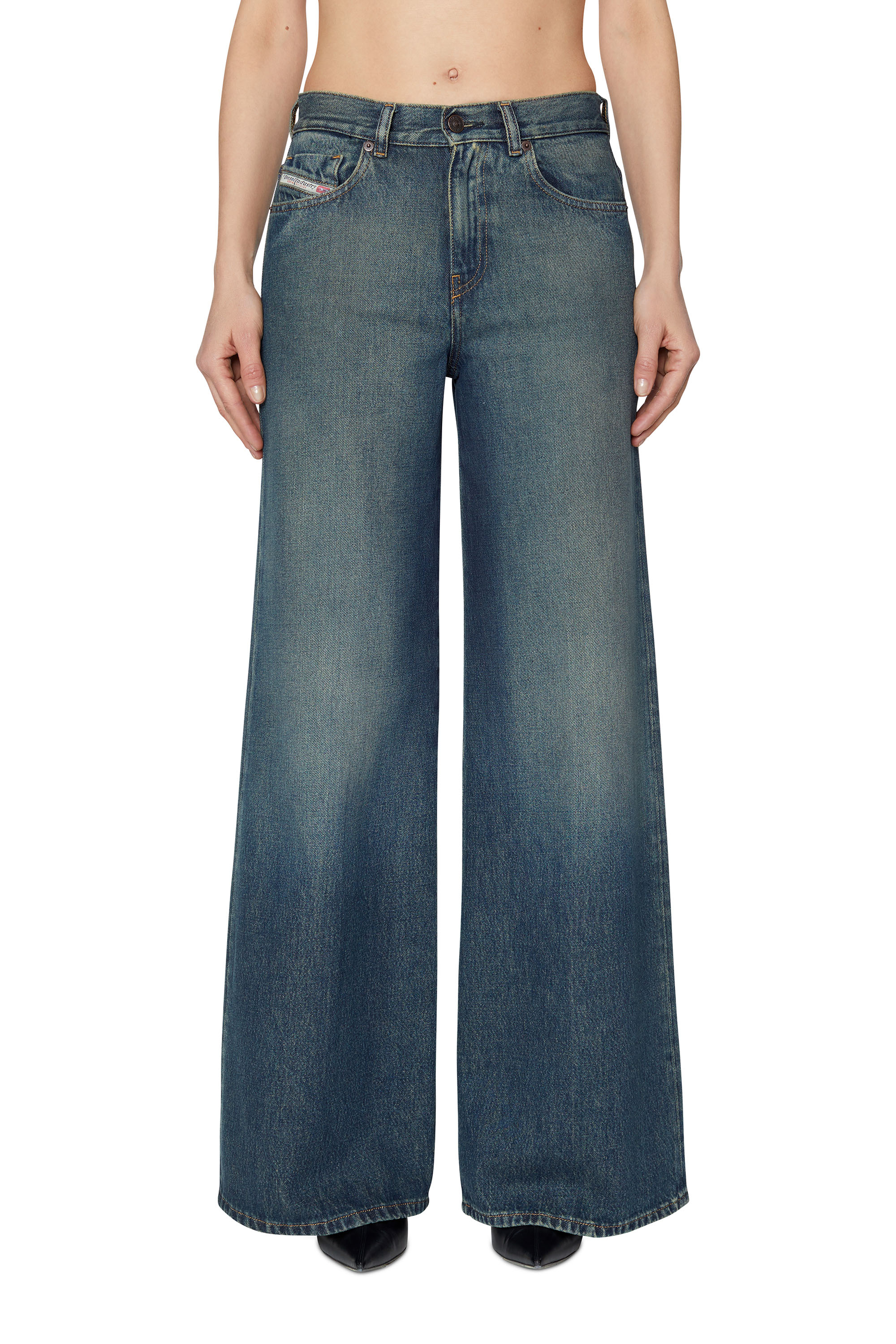 1978 09C04 Donna: Jeans Bootcut and Flare Blu medio | Diesel Library