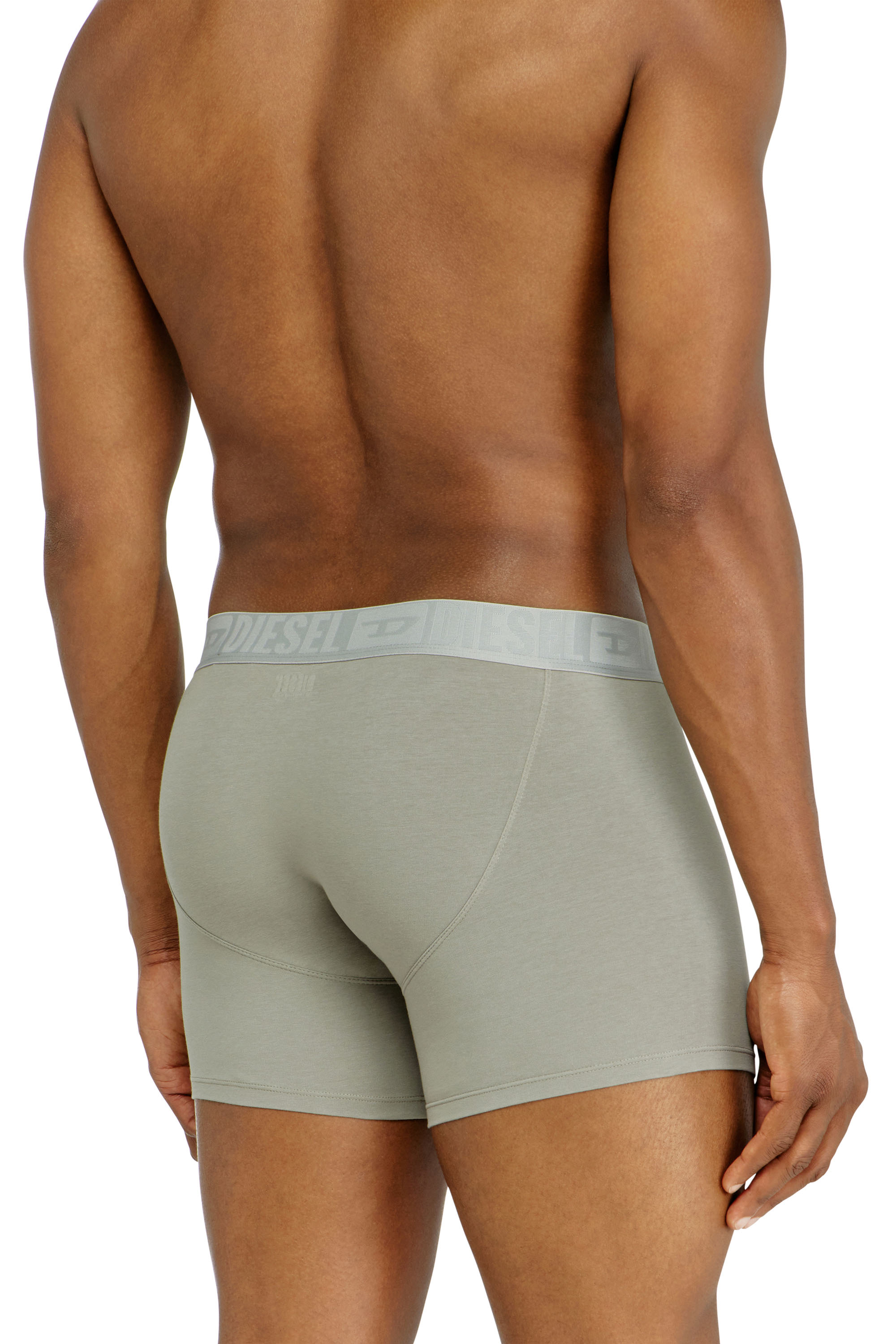 Diesel - SEBASTIAN-D-CORE-3PACK, Set da tre boxer lungo in cotone stretch Uomo in Multicolor - 4