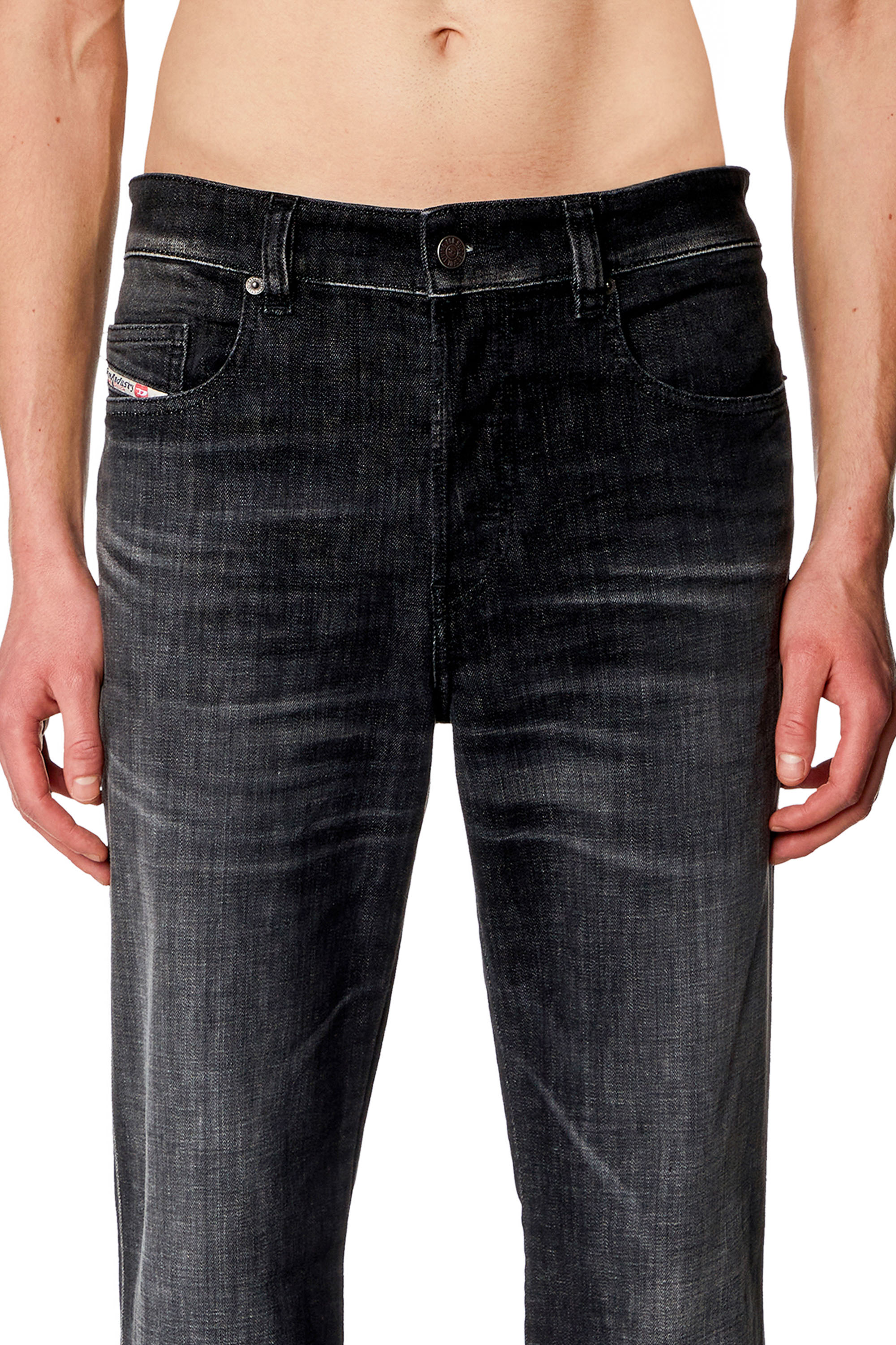 Diesel - Bootcut Jeans 1998 D-Buck 09H34, Nero/Grigio scuro - Image 3