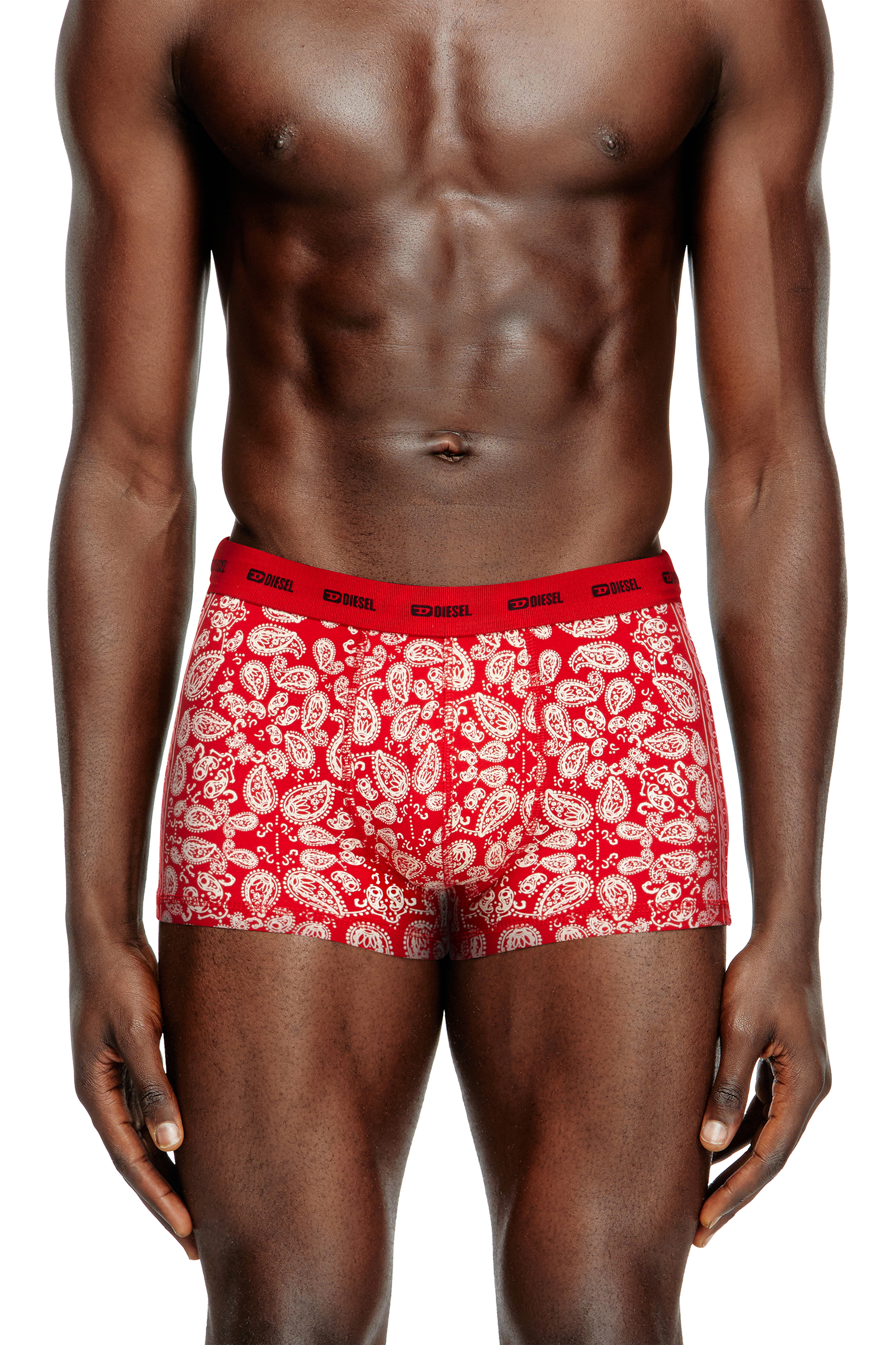 Diesel - DAMIEN-GFT-UTLT-3PACK, Set da 3 boxer in cotone stretch Uomo in Multicolor - 2