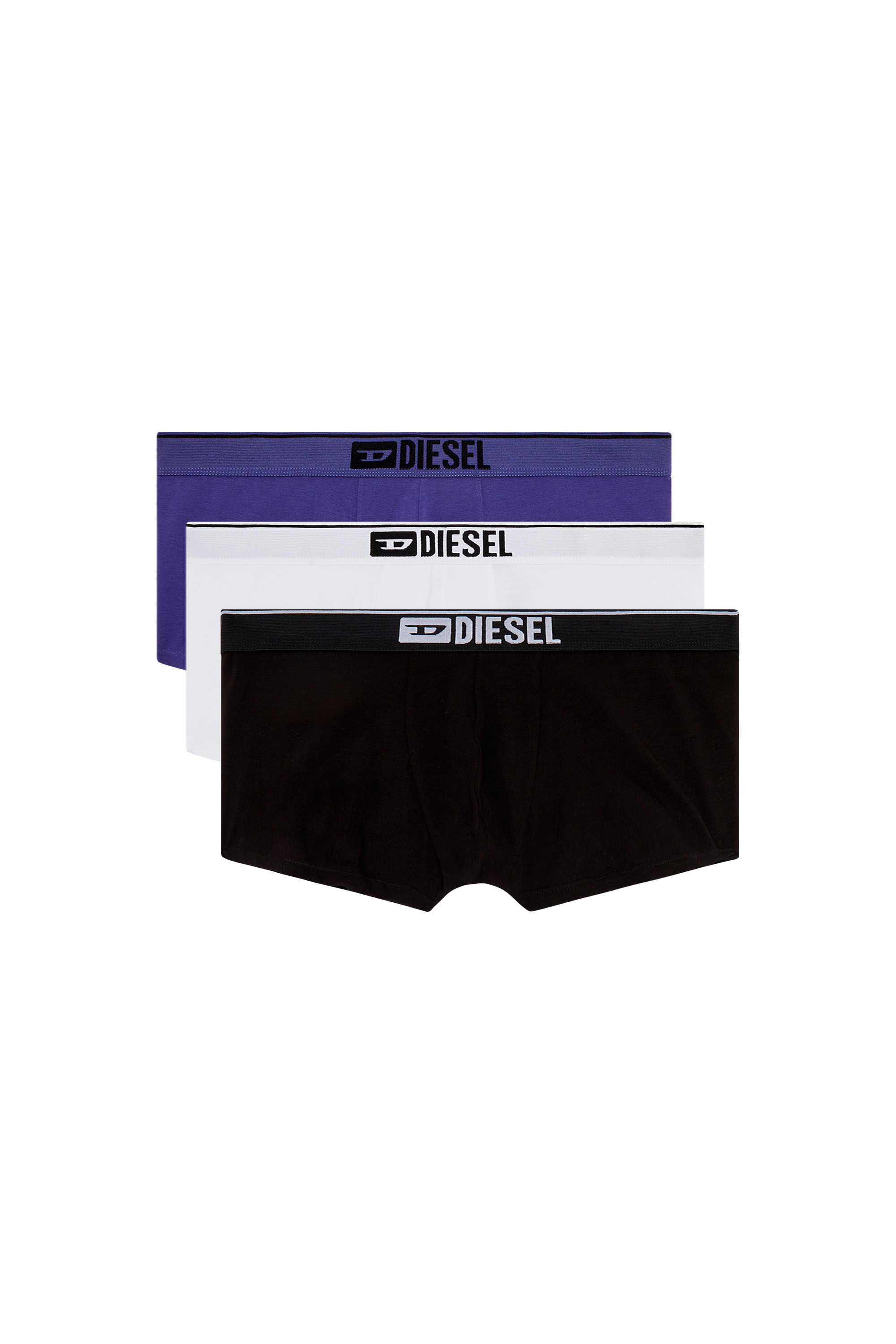 Diesel - UMBX-DAMIENTHREEPACK, Set da tre paia di boxer in cotone stretch Uomo in Multicolor - 1