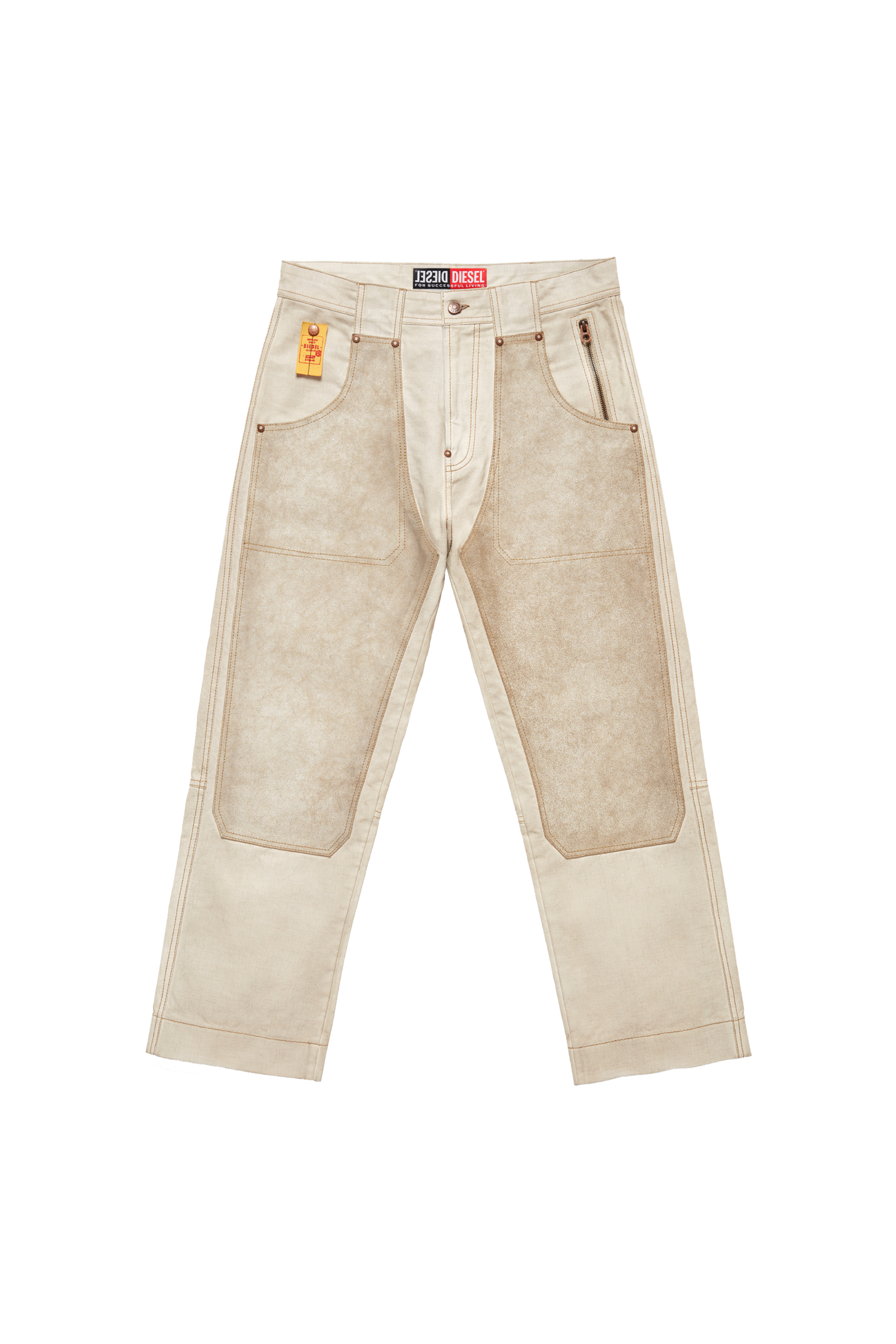 DxD-5, Bianco - Pantaloni