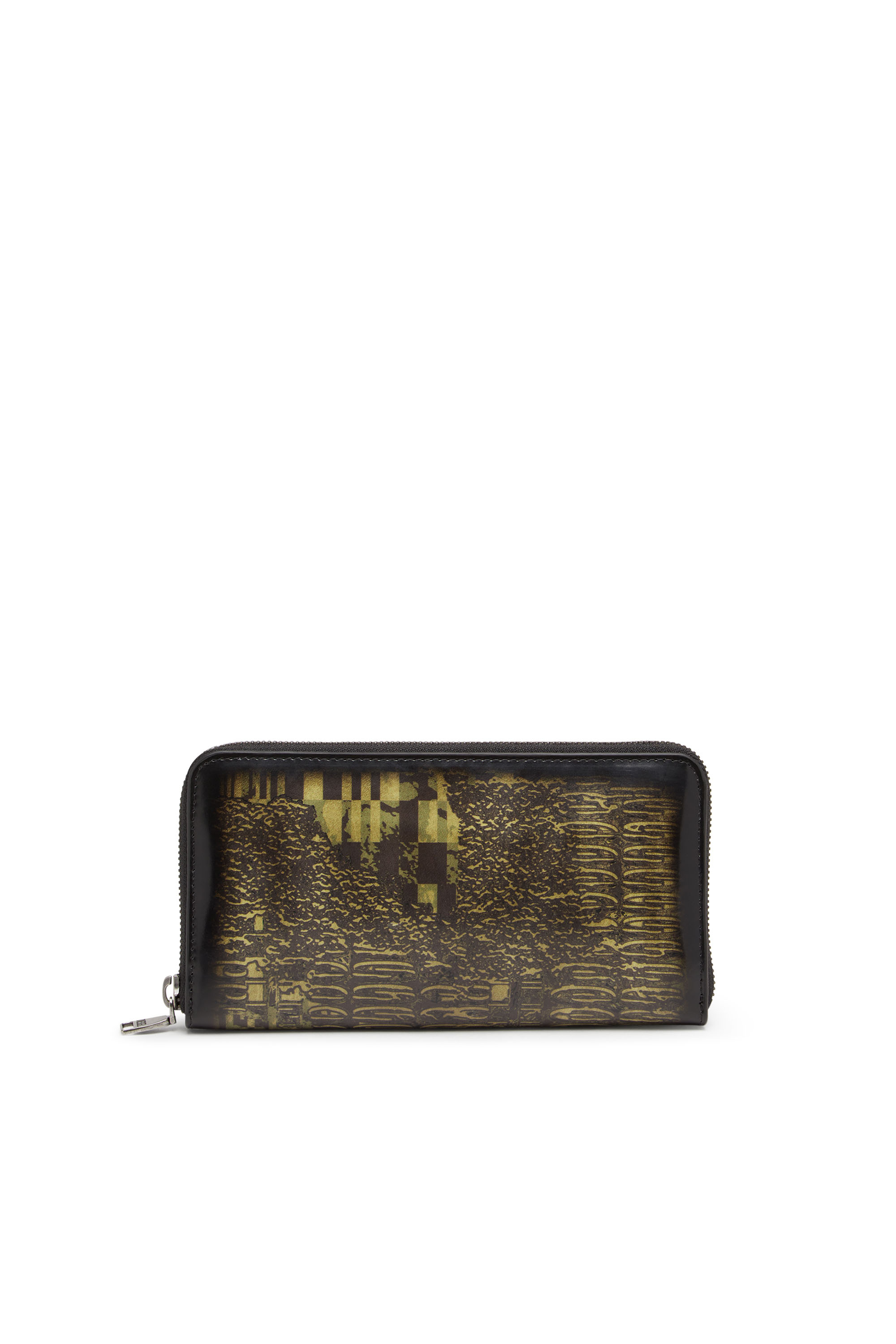 Diesel - CONTINENTAL ZIP L, Nero/Verde - Image 1