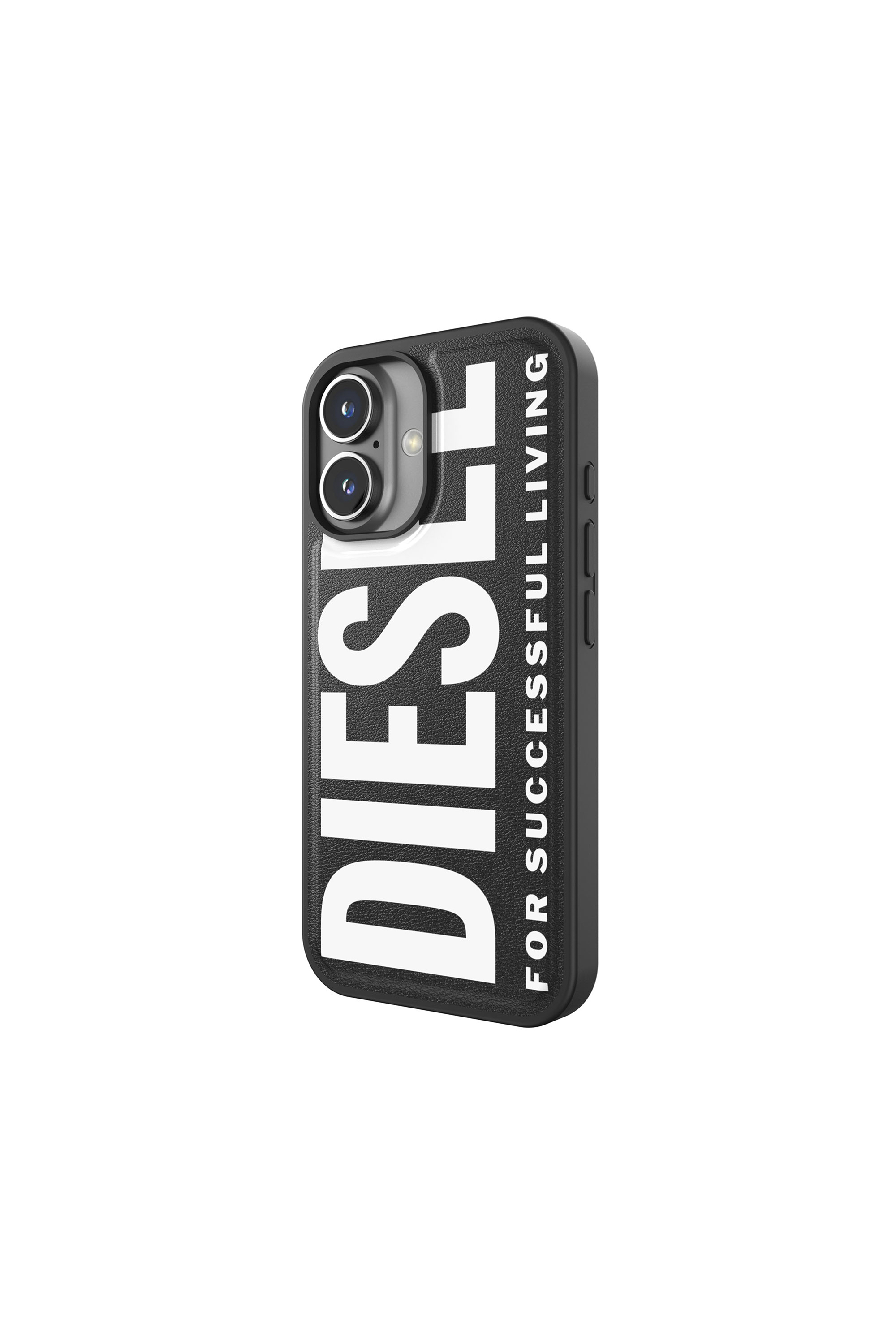 Diesel - 60127 MOULDED CASE, Cover sagomata con Magsafe per iP 16 Unisex in Nero - 4