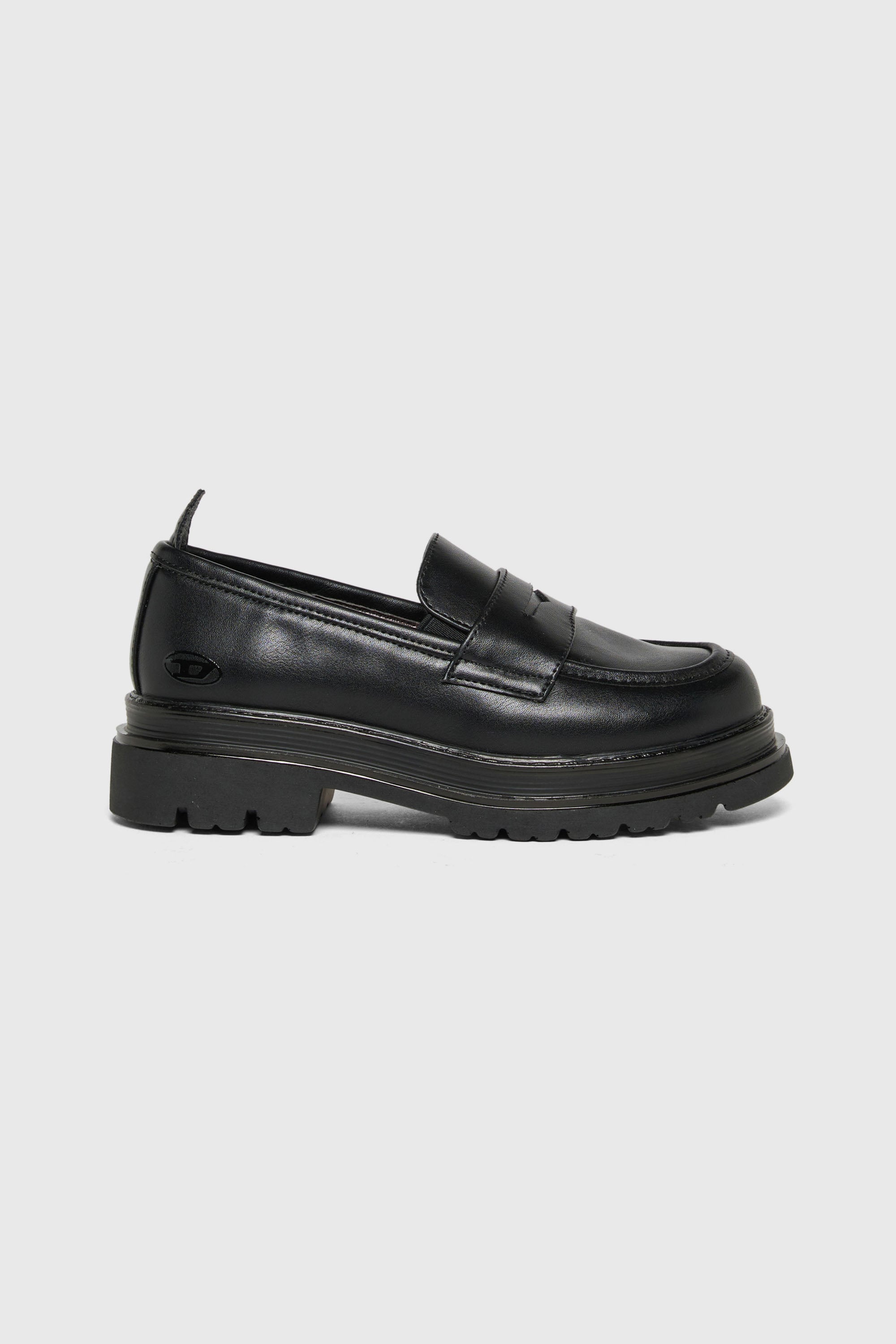 Diesel - D-SLAWEU, D-Slaweu - Mocassini con suola carrarmato Unisex in Nero - 1