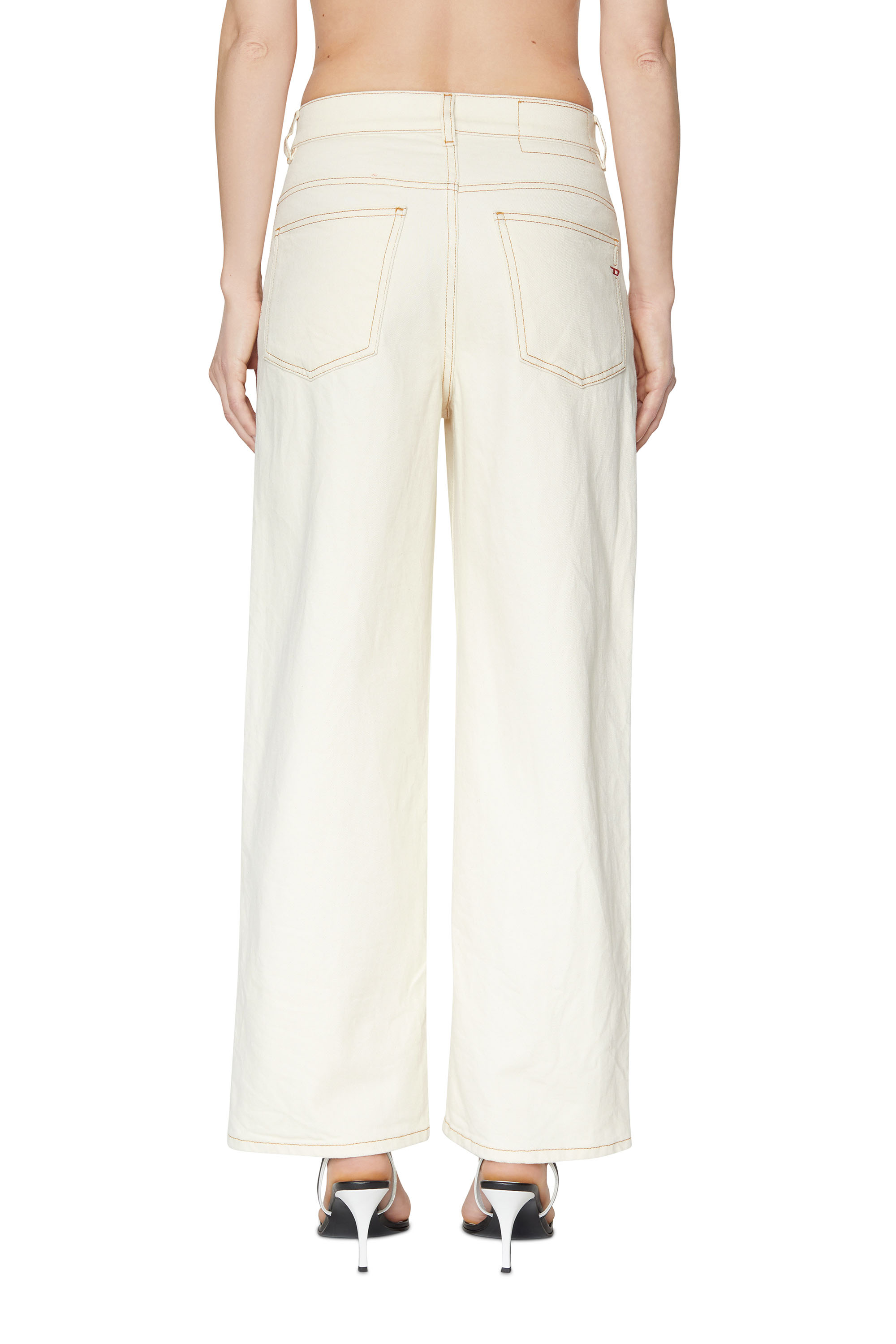 Diesel - 2000 09B94 Bootcut and Flare Jeans, Bianco - Image 2