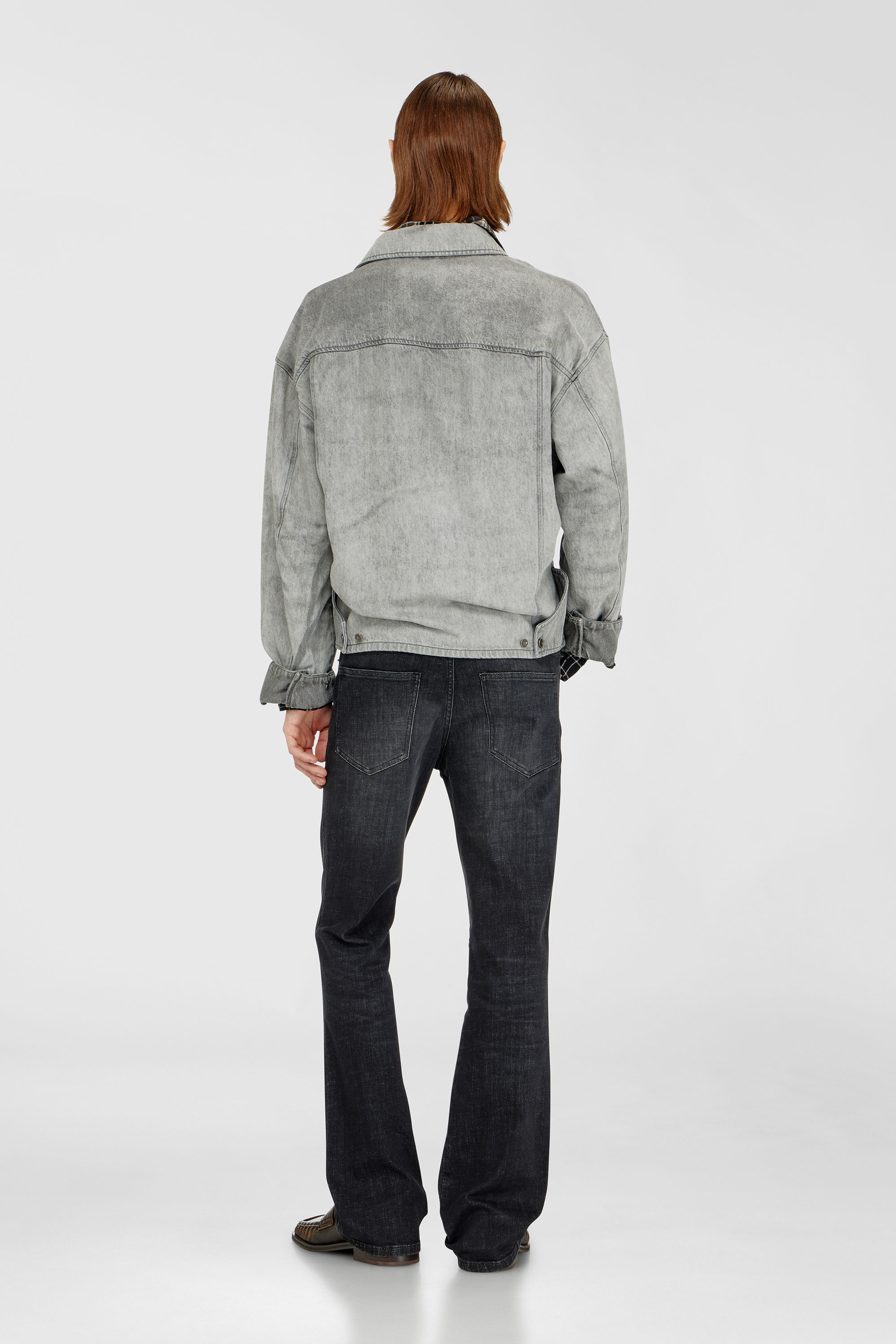 Diesel - Bootcut Jeans 1998 D-Buck 09H34 Uomo, Nero/Grigio scuro - Image 3