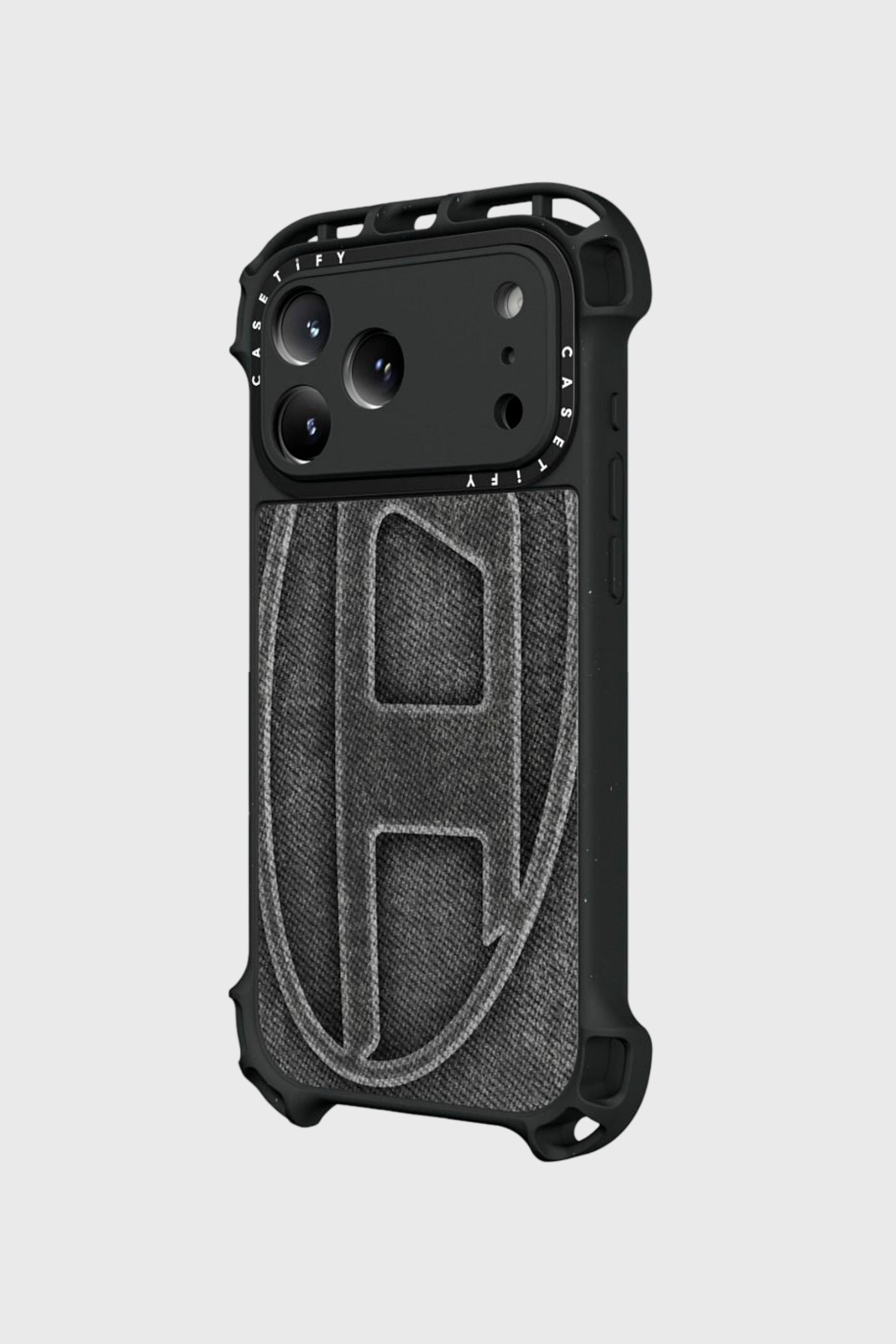 Diesel - 60599 MOULDED CASE, Custodia Oval D per iPhone 17 Pro Max Unisex in Nero - 2