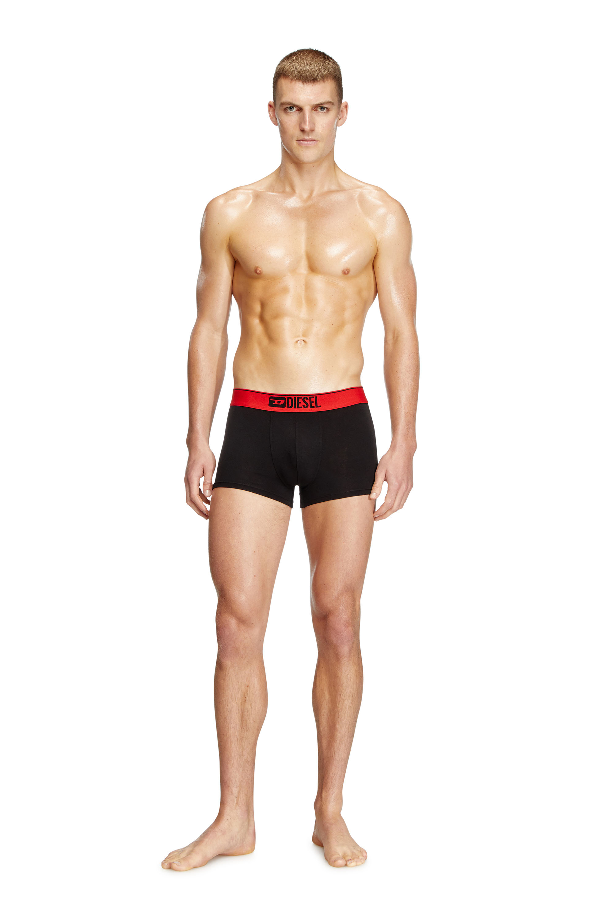 Diesel - UMBX-DAMIENTHREEPACK, Set di tre boxer tinta unita Uomo in Multicolor - 2