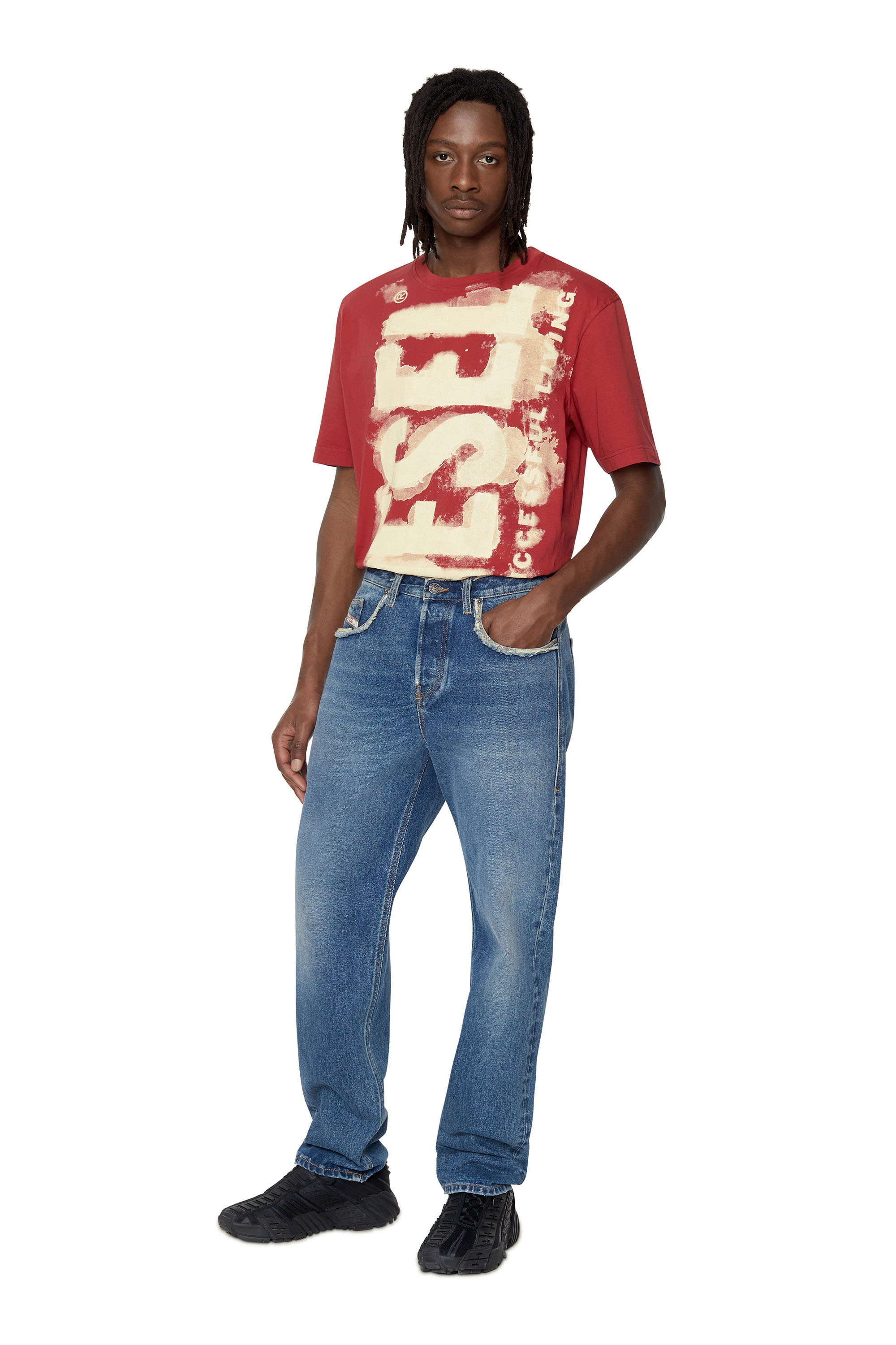 Diesel - T-JUST-E16, Rosso - Image 5
